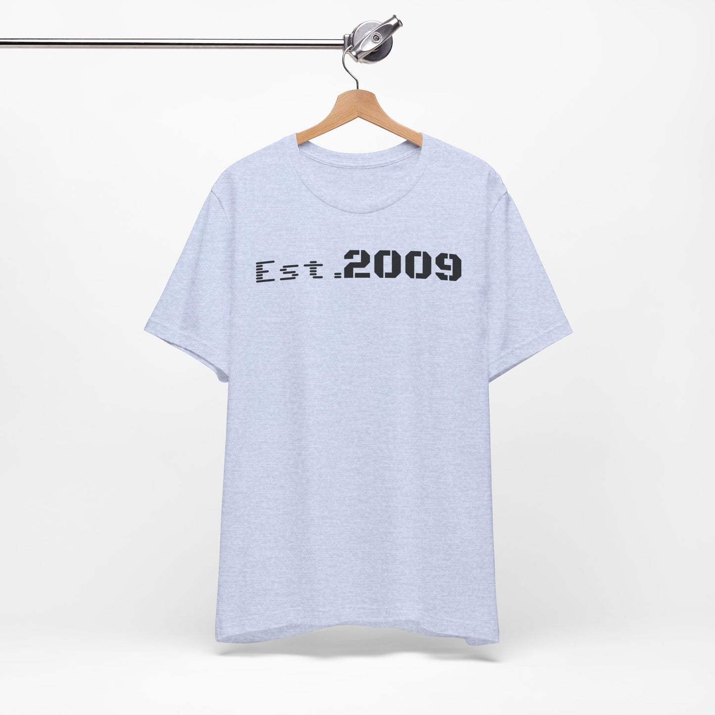 Established 2009 Unisex Tee - Casual Wear, Birthday Gift, Graduation Outfit, Anniversary Shirt, Personalized Fashion
