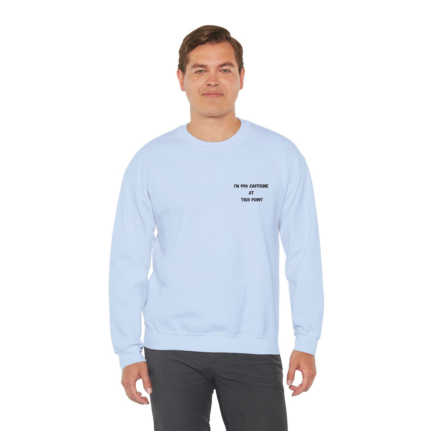 Caffeine Lover's Crewneck Sweatshirt | Unisex Heavy Blend