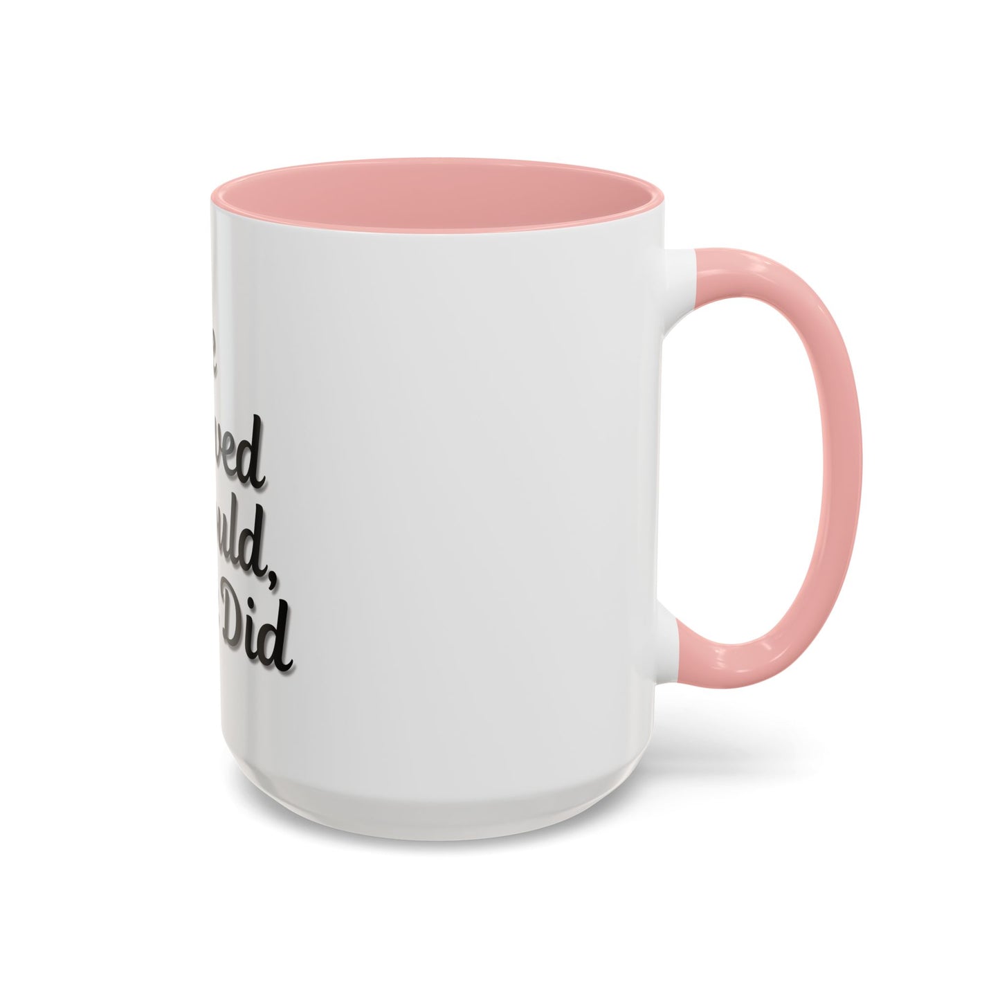 Inspirational Accent Coffee Mug - 'He Believed He Could, So He Did' - Perfect Gift for Motivational Moments