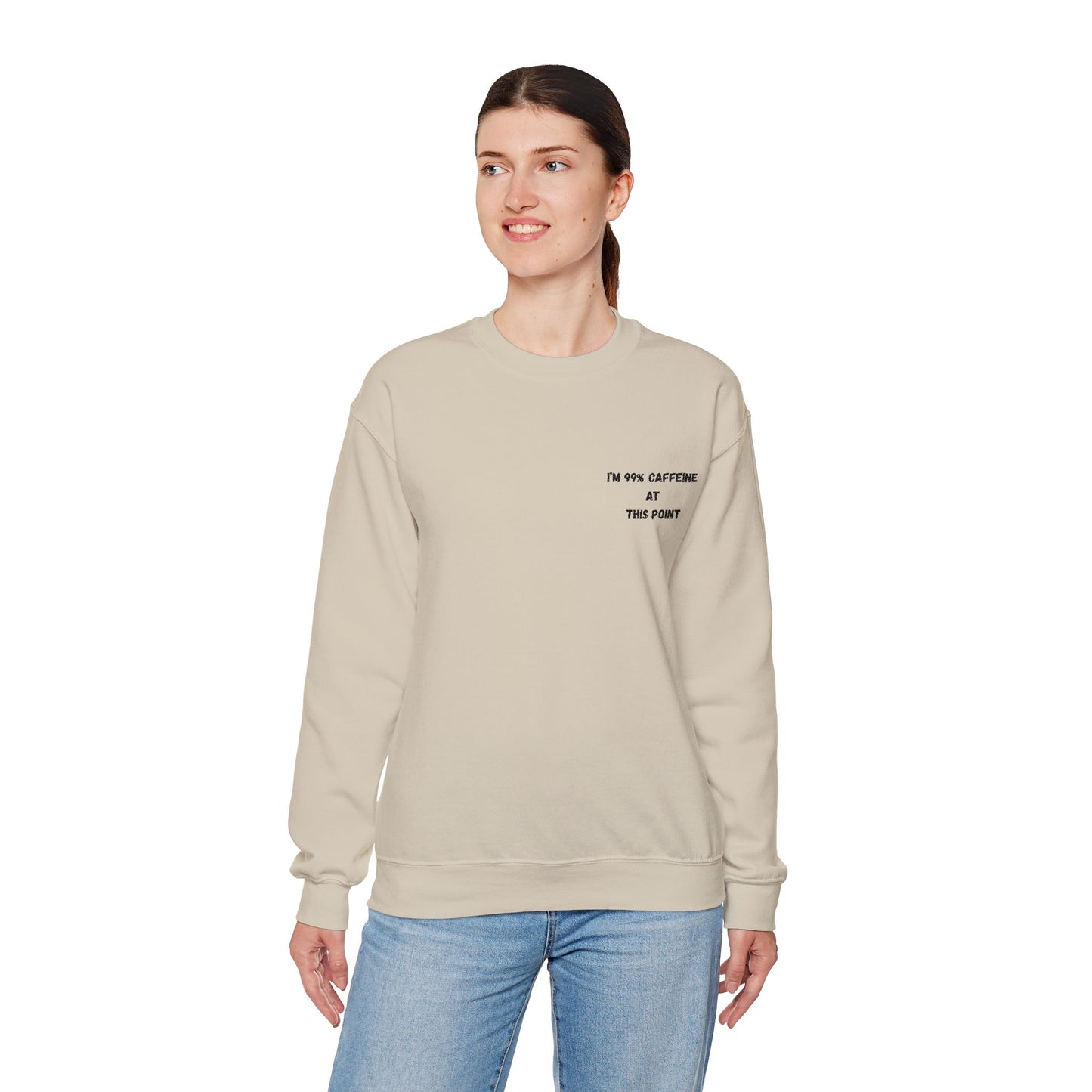 Caffeine Lover's Crewneck Sweatshirt | Unisex Heavy Blend