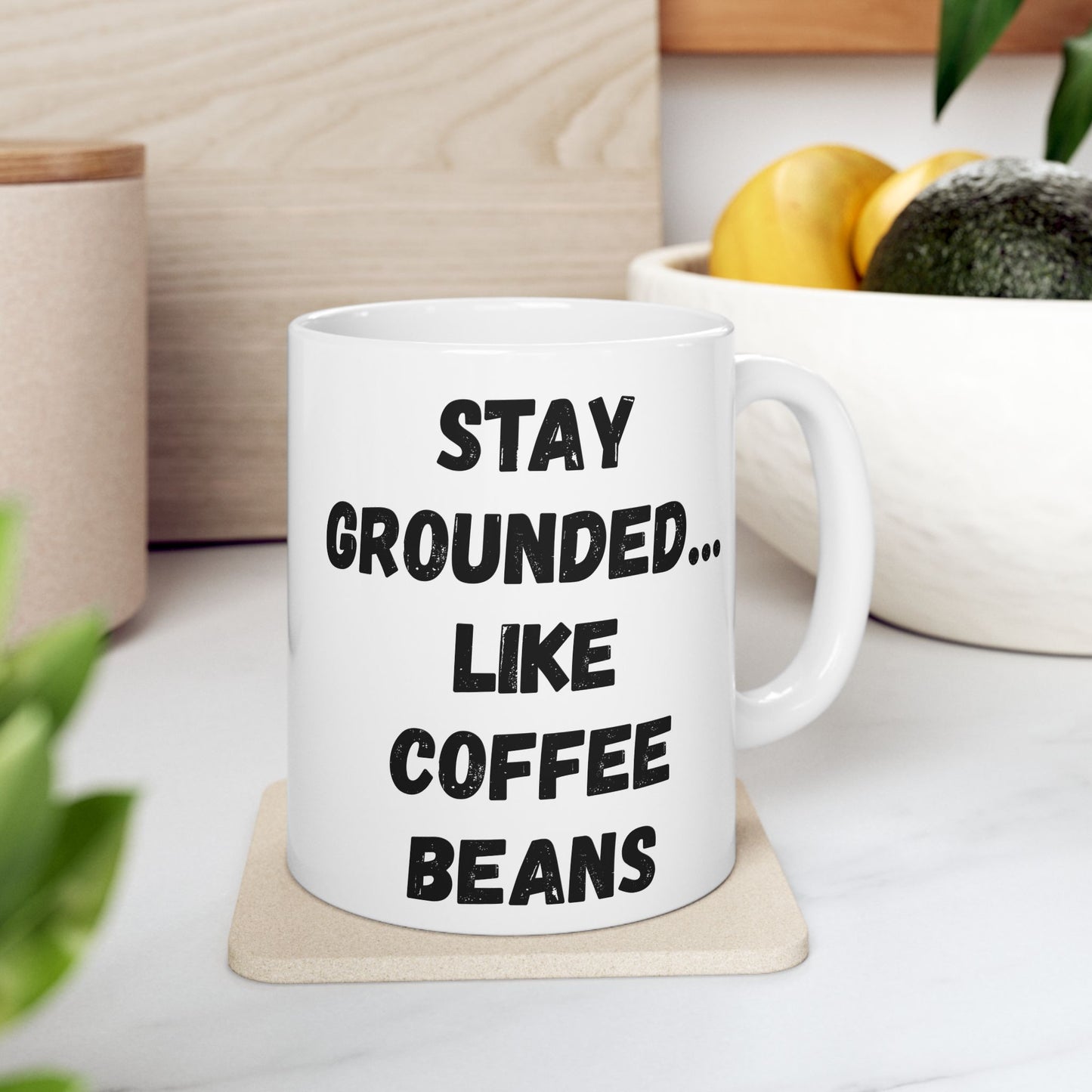 Inspirational Ceramic Mug - Motivational Quote for Daily Empowerment
