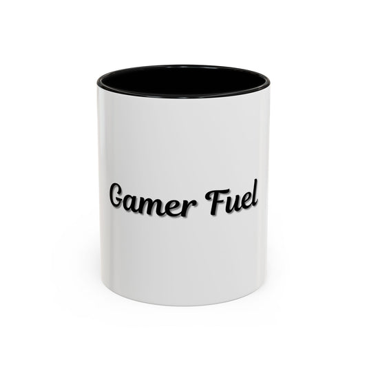 Gamer Fuel Accent Coffee Mug - Perfect for Gamers