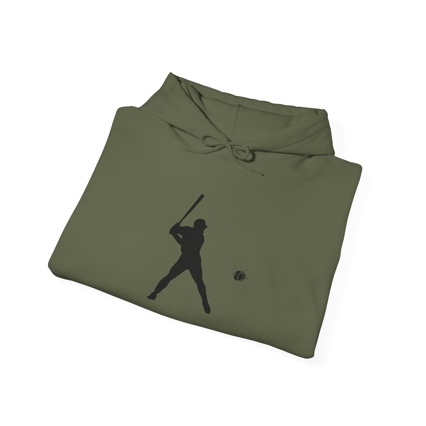 Baseball Themed Unisex Hoodie, Streetwear, Sports Fan Sweatshirt, Gift for Athletes, Casual Wear, Fall Fashion