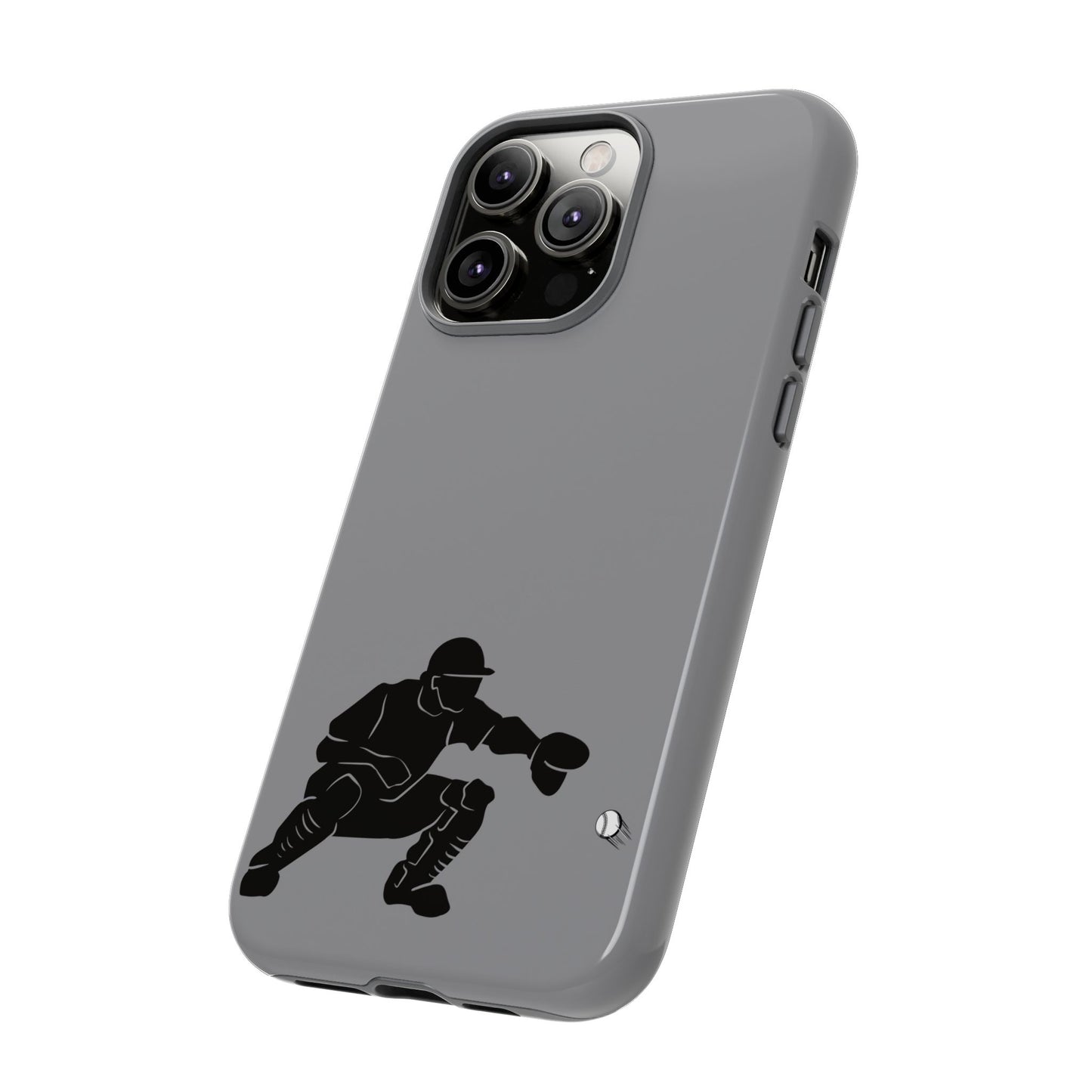 Baseball Catcher Phone Case - Tough Cases, Sports Phone Cover, Great for Athletes, Perfect Gift for Baseball Lovers, Unique Cell Phone Design