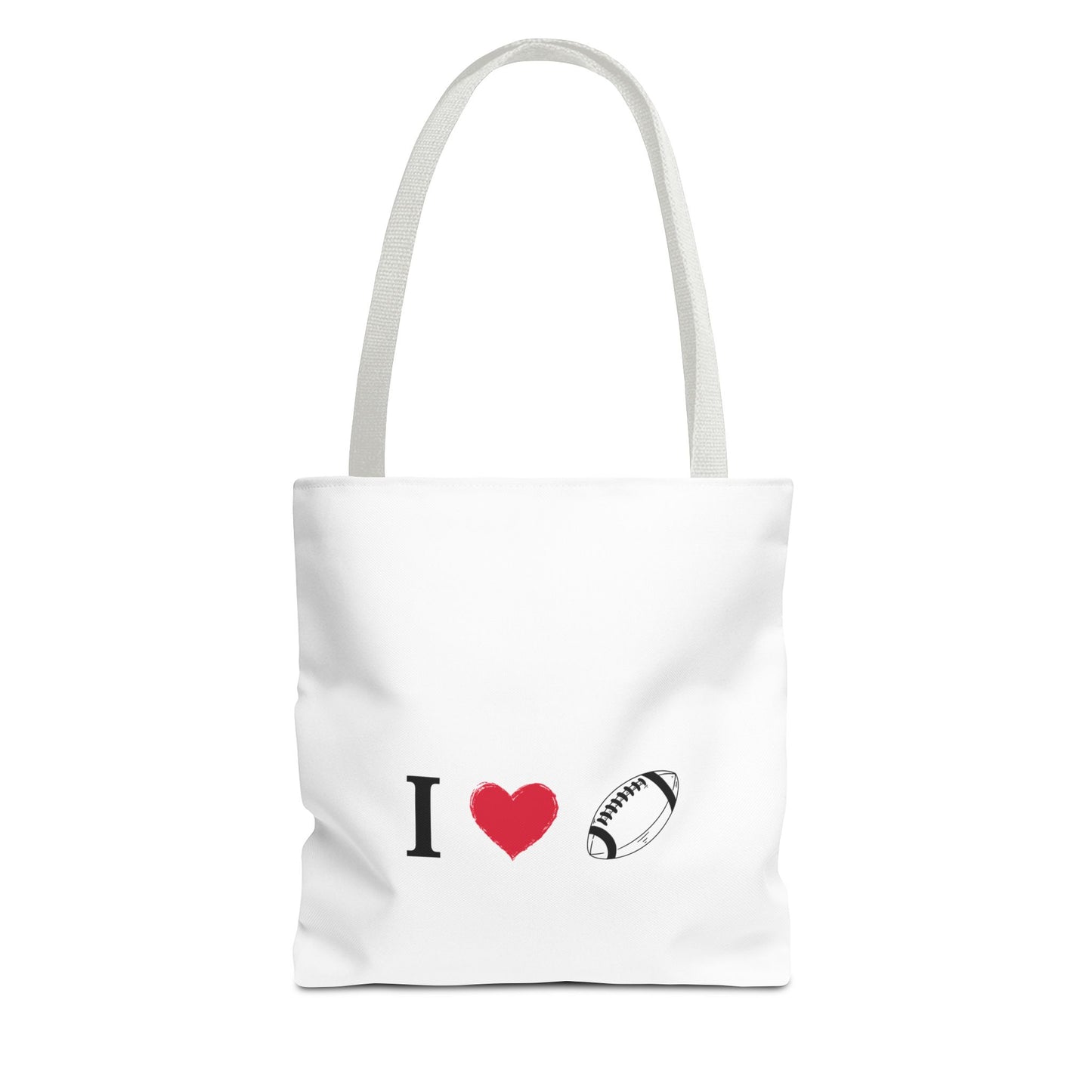 Football Lover's Tote Bag - Perfect for Game Day, Sports Events, Gifts for Fans, Eco-Friendly Carryall, Personal Use, Travel Bag