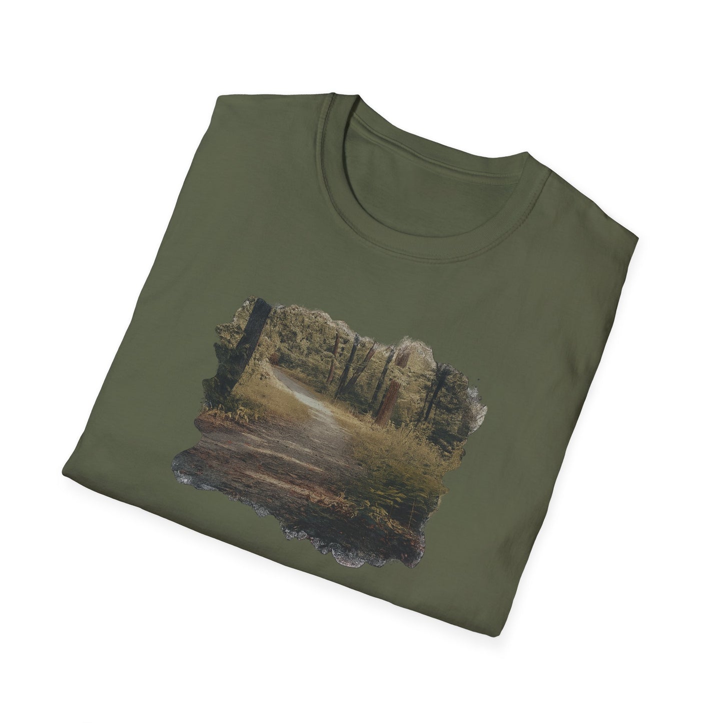 Nature-Inspired Unisex Softstyle T-Shirt | Casual Wear, Outdoor Activities, Gift for Nature Lovers, Relaxed Fit T-Shirt, Eco-Friendly Style