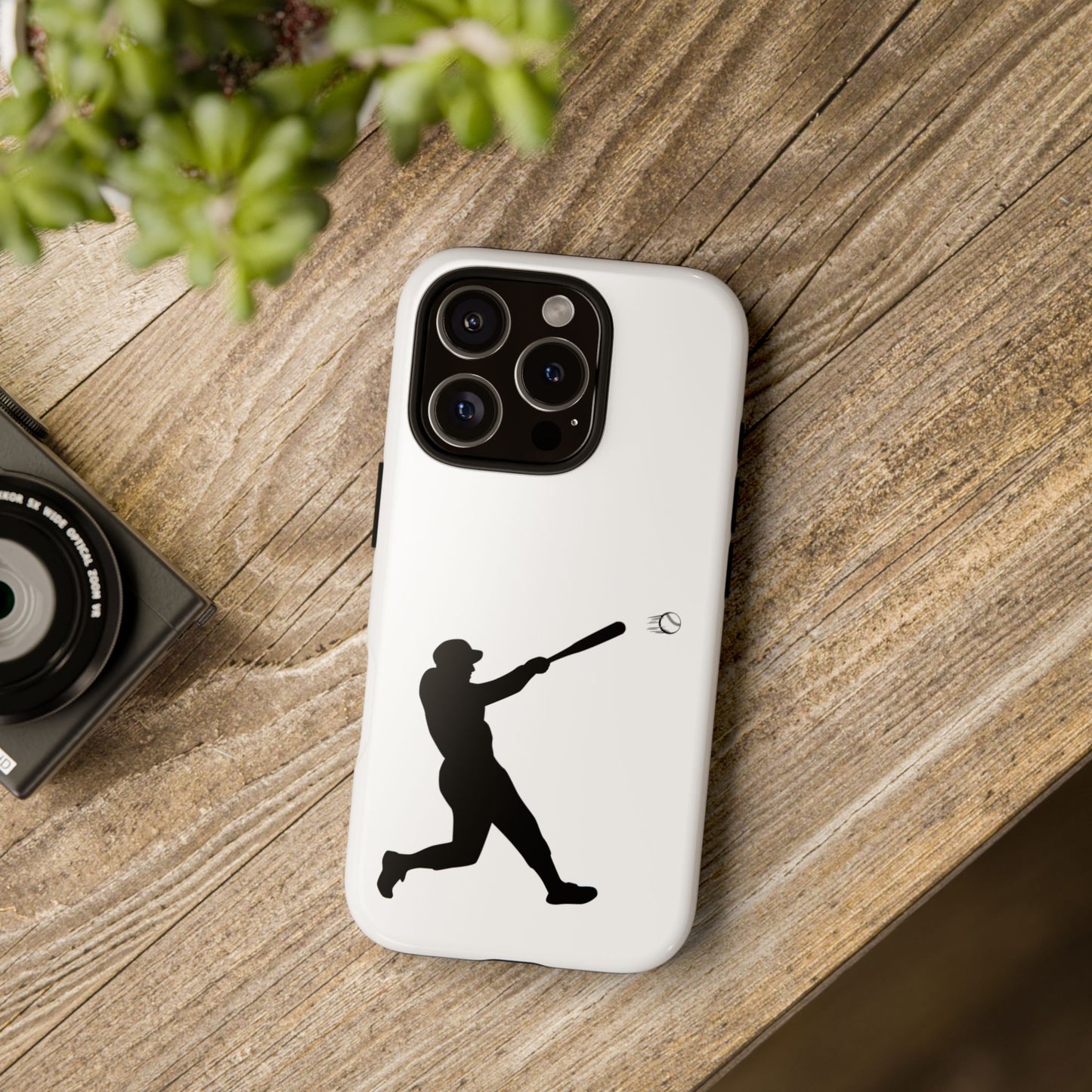 Baseball Phone Case, Tough Cases for Sport Lovers, Gift for Athletes, Baseball Accessories, Durable Phone Covers