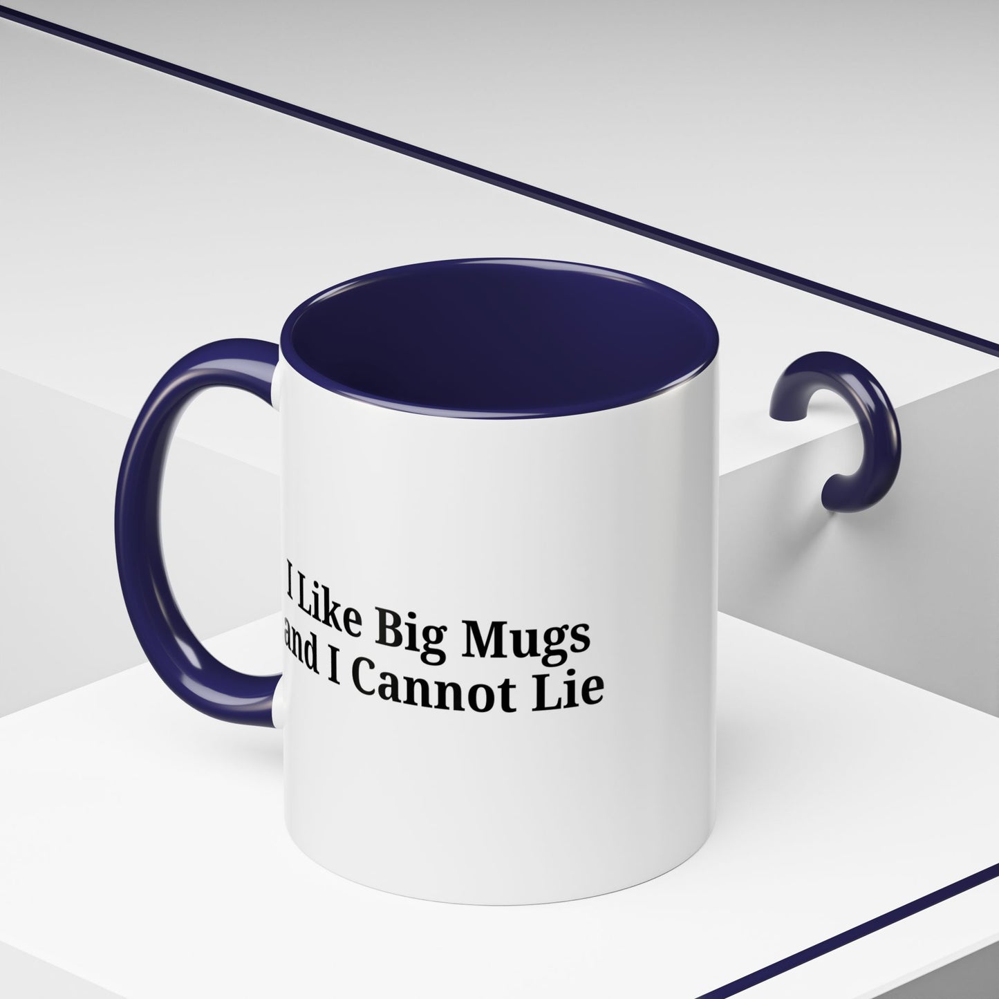 Funny Coffee Mug, I Like Big Mugs and I Cannot Lie, Gift for Coffee Lovers, Humor Mug, Birthday Gift, Office Decor