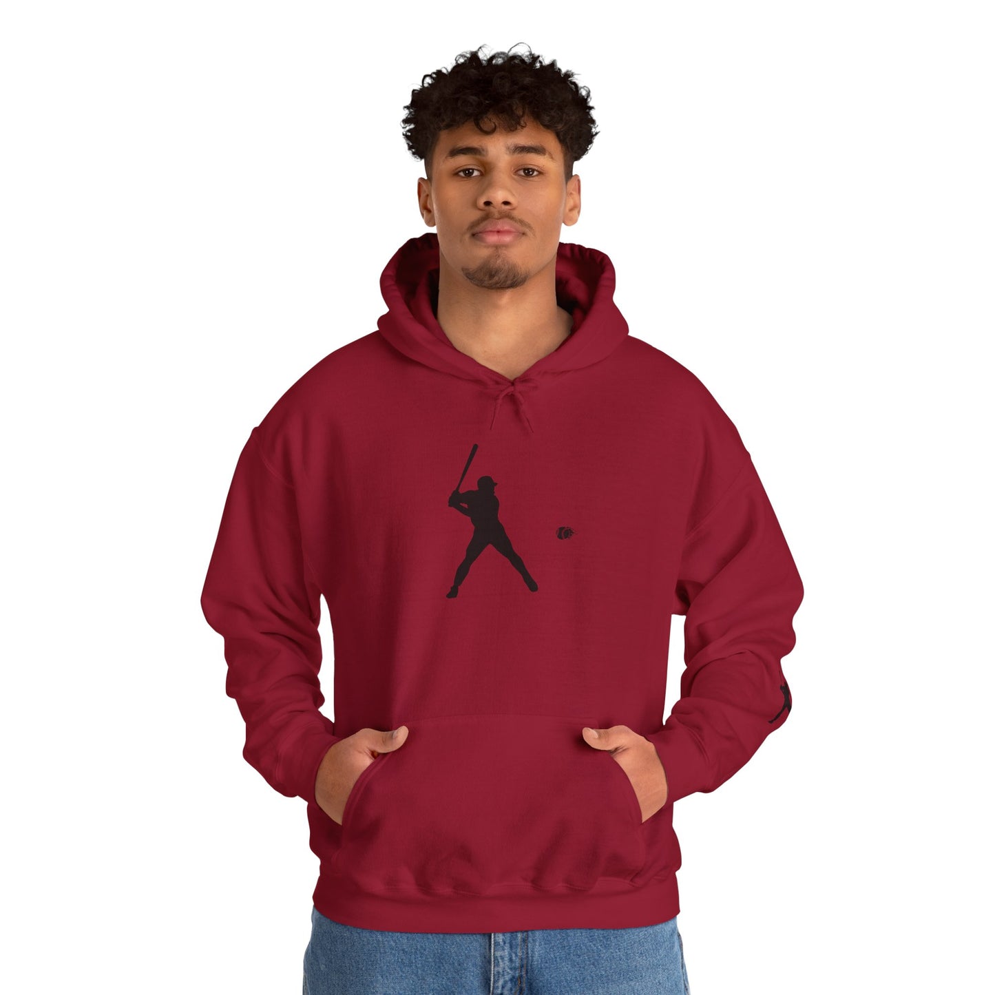 Baseball Themed Unisex Hoodie, Streetwear, Sports Fan Sweatshirt, Gift for Athletes, Casual Wear, Fall Fashion