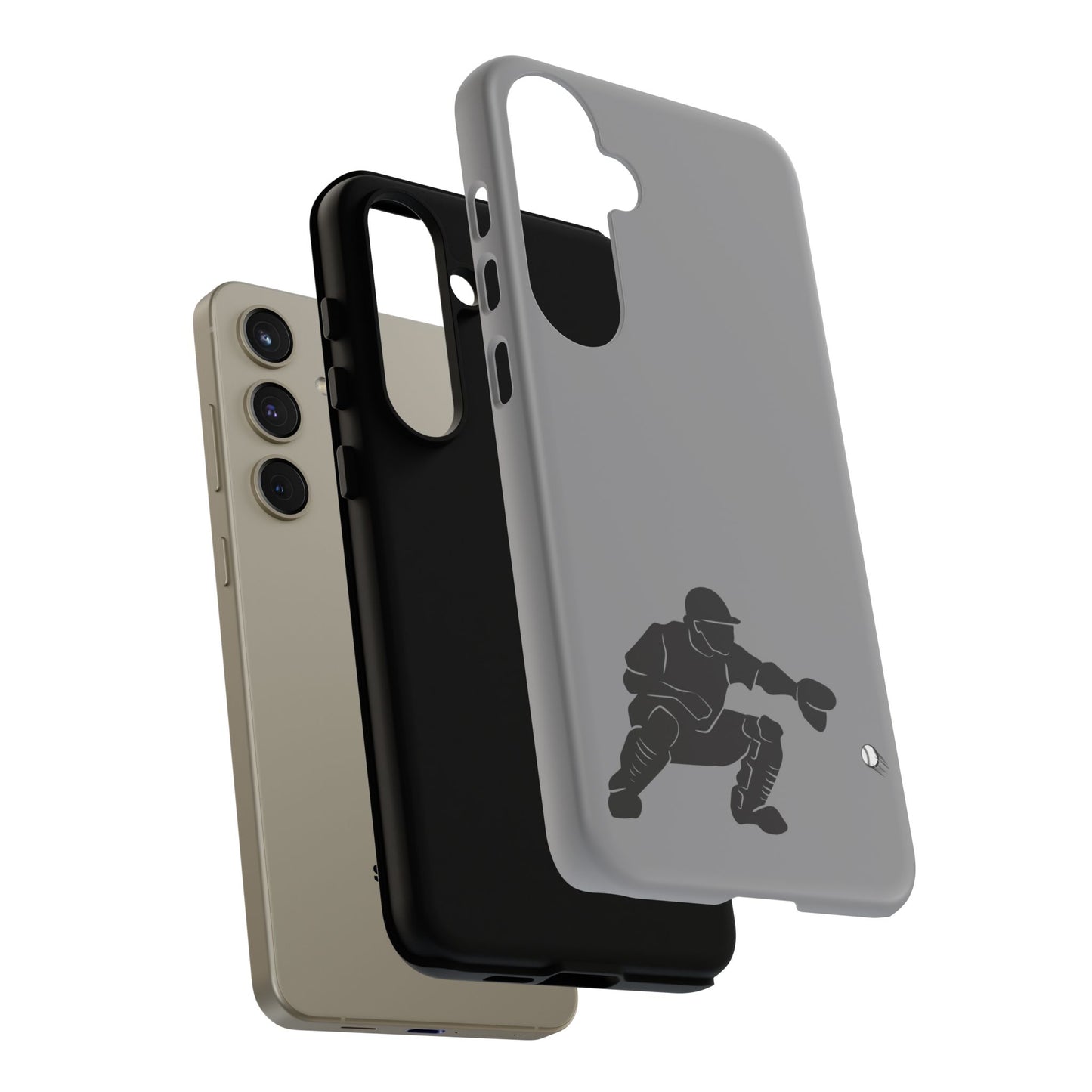 Baseball Catcher Phone Case - Tough Cases, Sports Phone Cover, Great for Athletes, Perfect Gift for Baseball Lovers, Unique Cell Phone Design