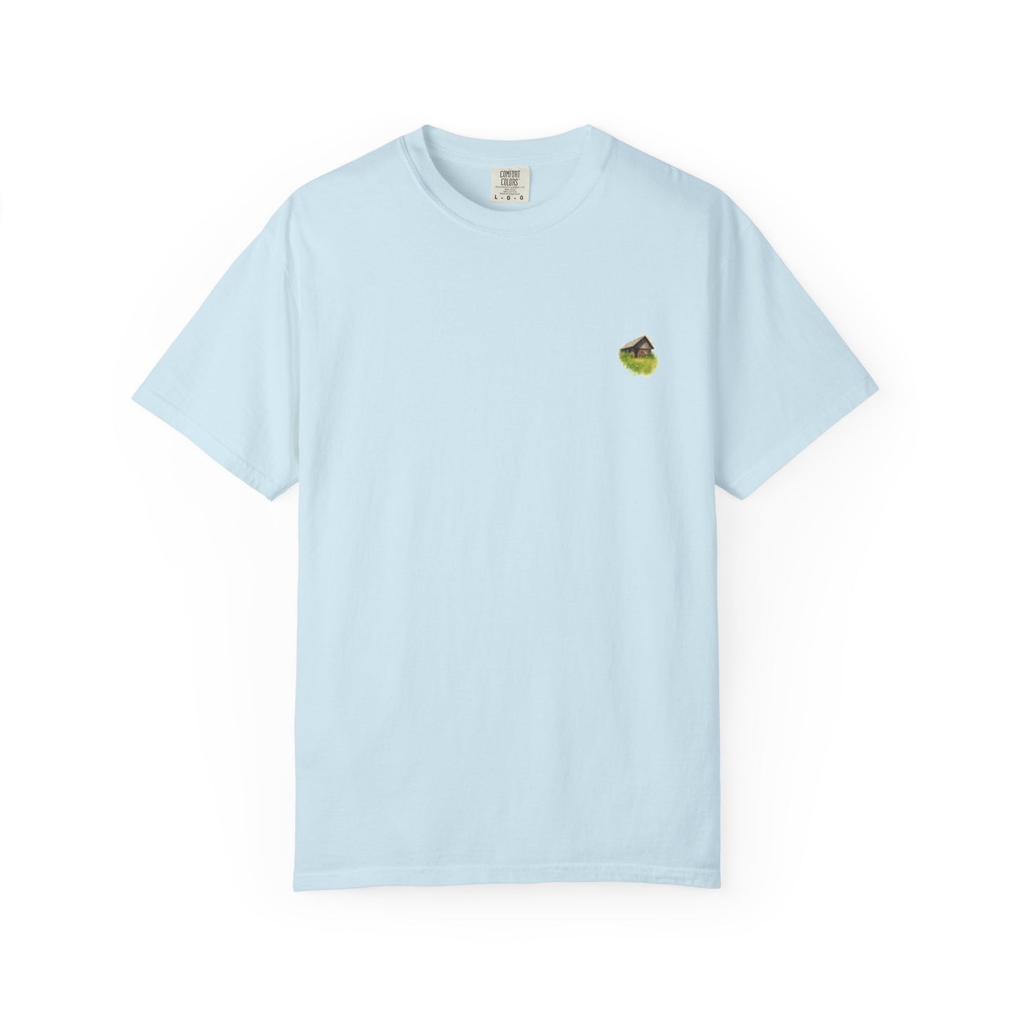 Nature-Inspired Unisex Garment-Dyed T-Shirt, Eco-Friendly Tee, Summer Casual Wear, Gift for Nature Lovers, Relaxed Fit T-Shirt