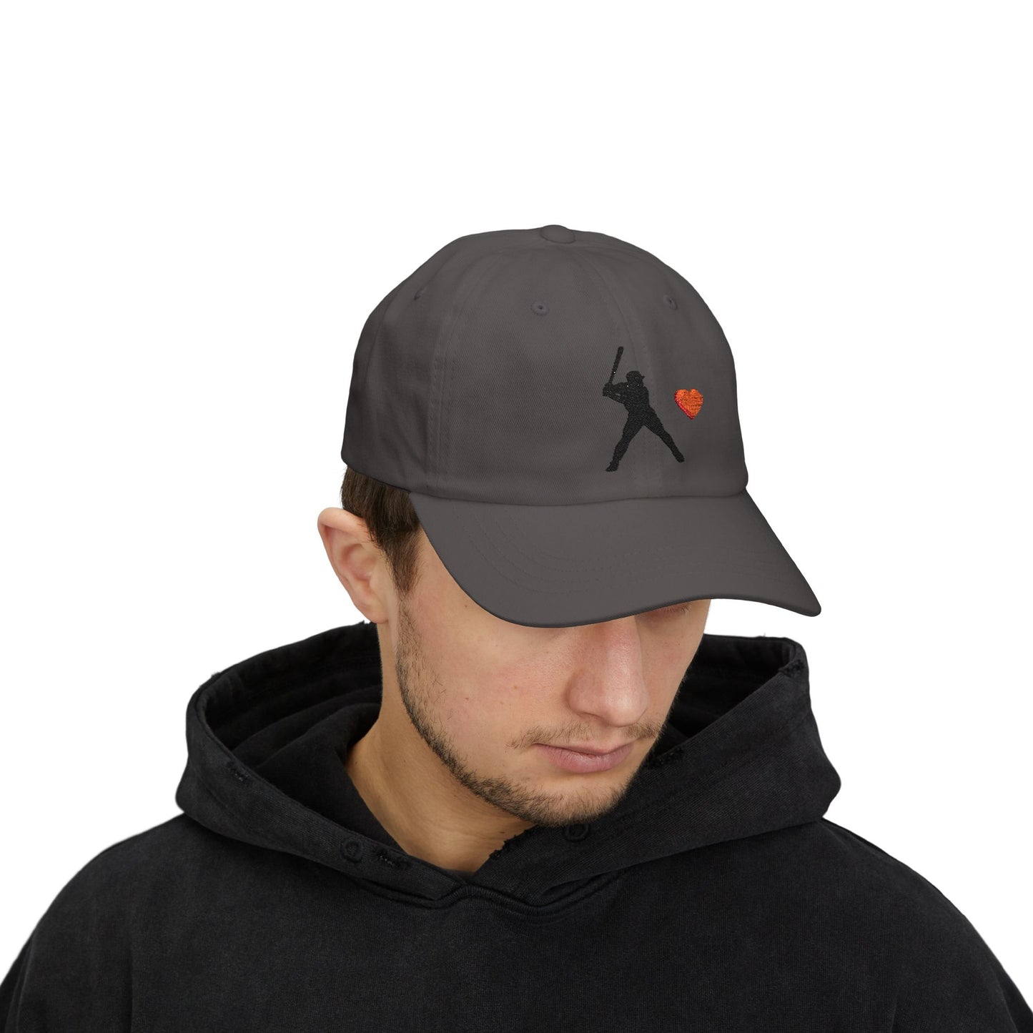 Baseball Love Dad Cap - Perfect Gift for Sports Dads, Father's Day, Casual Wear, Summer Style, Stylish Baseball Hat