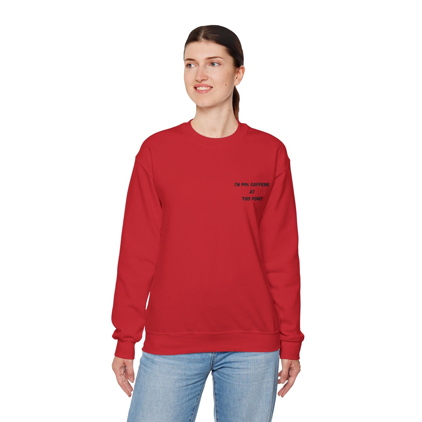 Caffeine Lover's Crewneck Sweatshirt | Unisex Heavy Blend