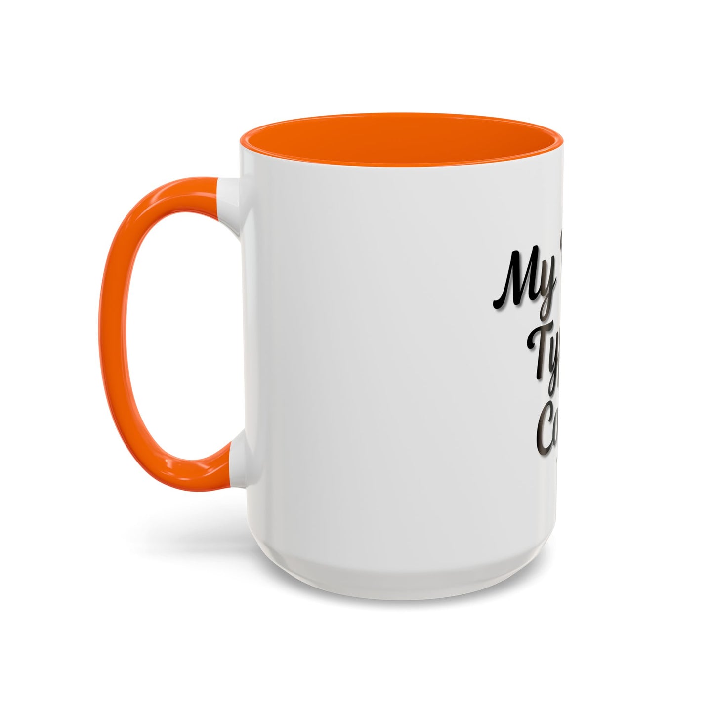 My Blood Type is Coffee Accent Mug - Perfect Gift for Coffee Lovers