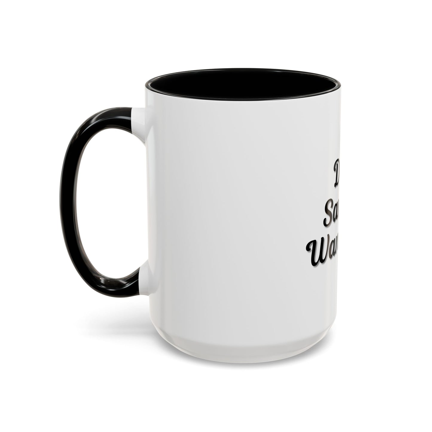 Dear Santa Accent Coffee Mug - Fun Holiday Mug for Christmas Enthusiasts