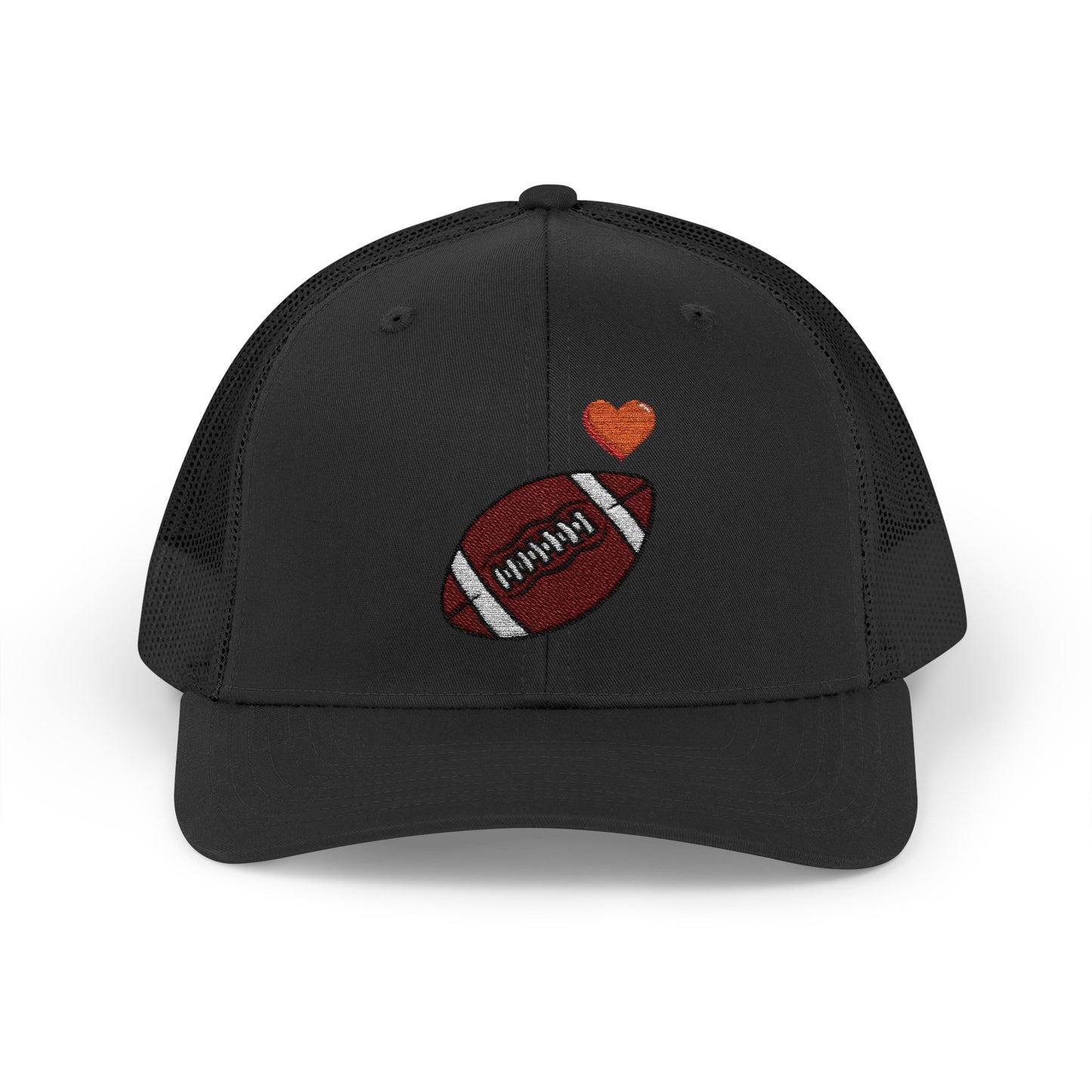 Football Love Snapback Trucker Cap, Sports Hat, Gift for Sports Fans, Casual Wear, Outdoor Activities