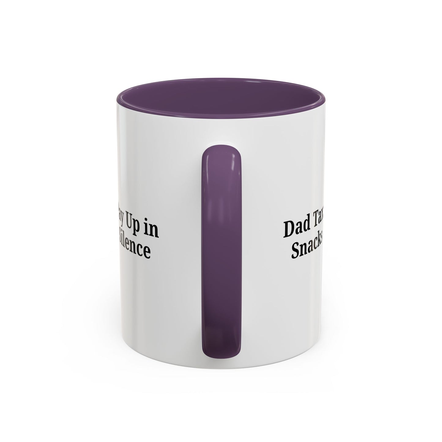 Humorous Dad Coffee Mug - Perfect Gift for Fathers, Dads, Birthdays, Father's Day, Fun Kitchen Decor, Snack Lovers