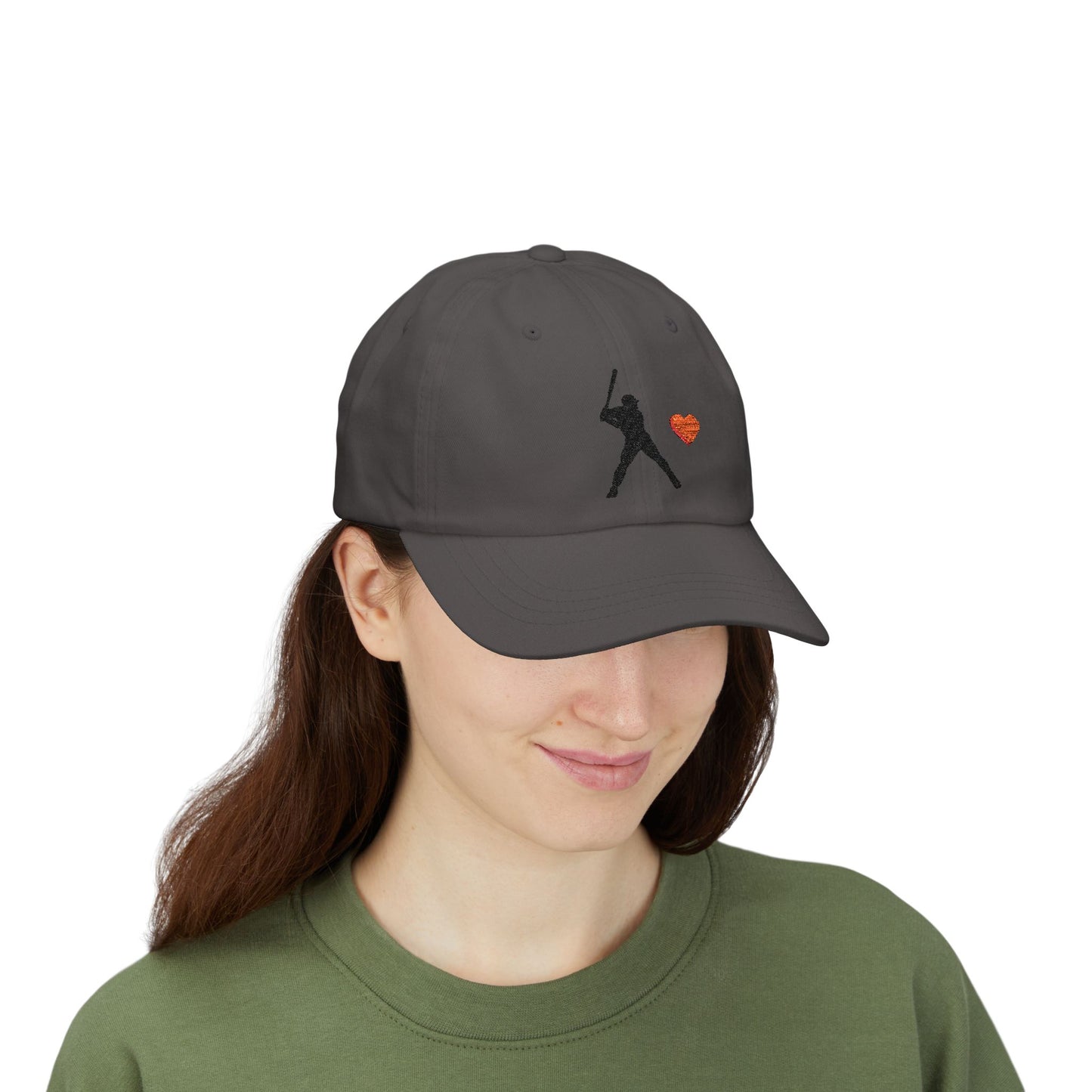 Baseball Love Dad Cap - Perfect Gift for Sports Dads, Father's Day, Casual Wear, Summer Style, Stylish Baseball Hat