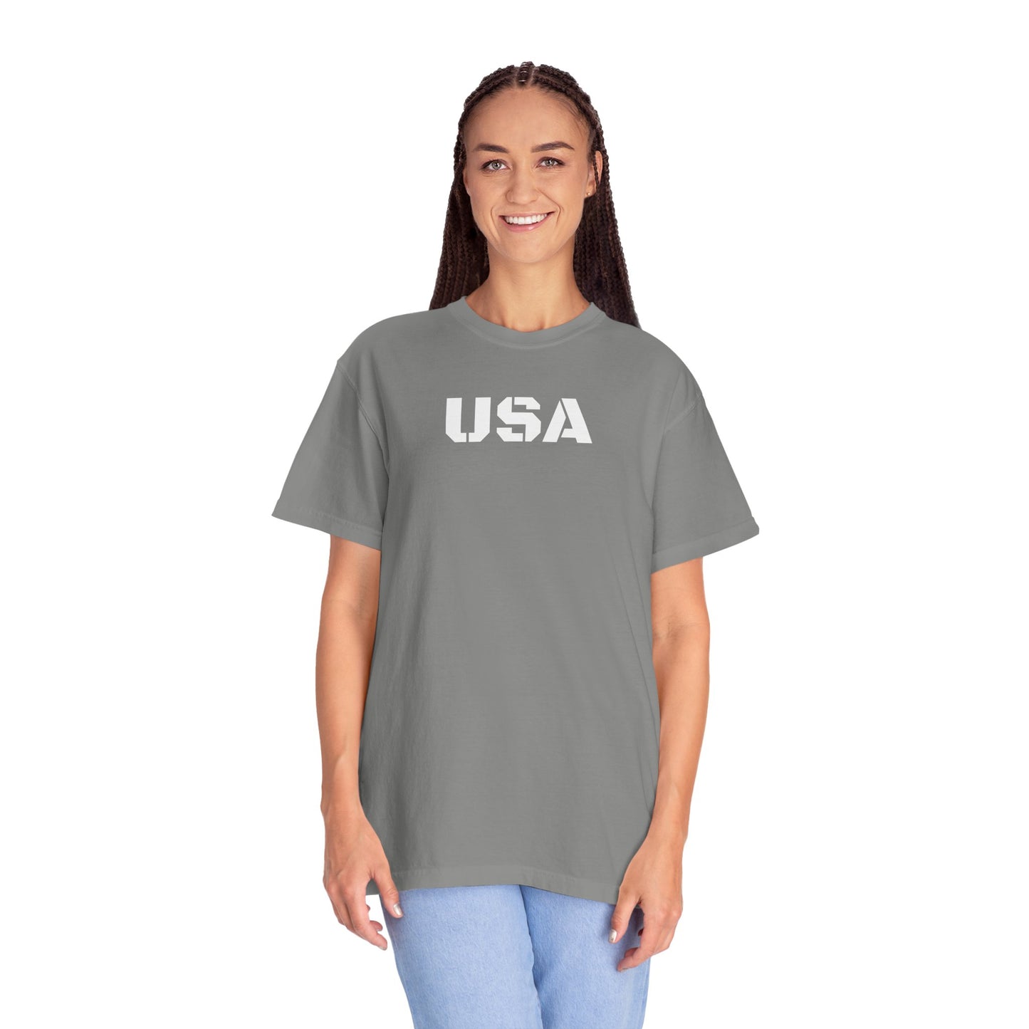 USA Vintage Unisex T-Shirt, Soft Cotton Tee, Casual Wear, Gifts for Her & Him, Summer Essentials, Independence Day Apparel