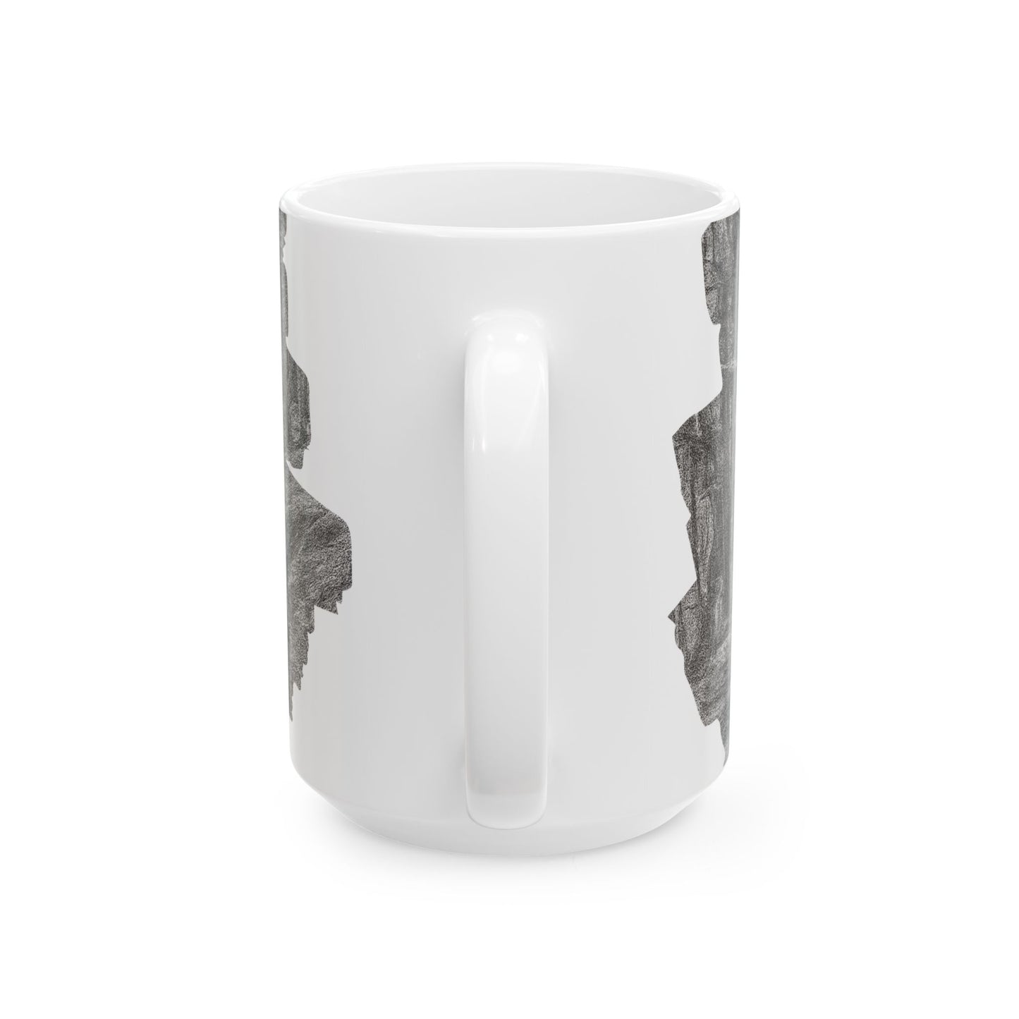 Nature-Inspired Abstract Ceramic Mug | Forest Path Design | Cozy Gift for Coffee Lovers | Home Decor | Nature Lover's Mug