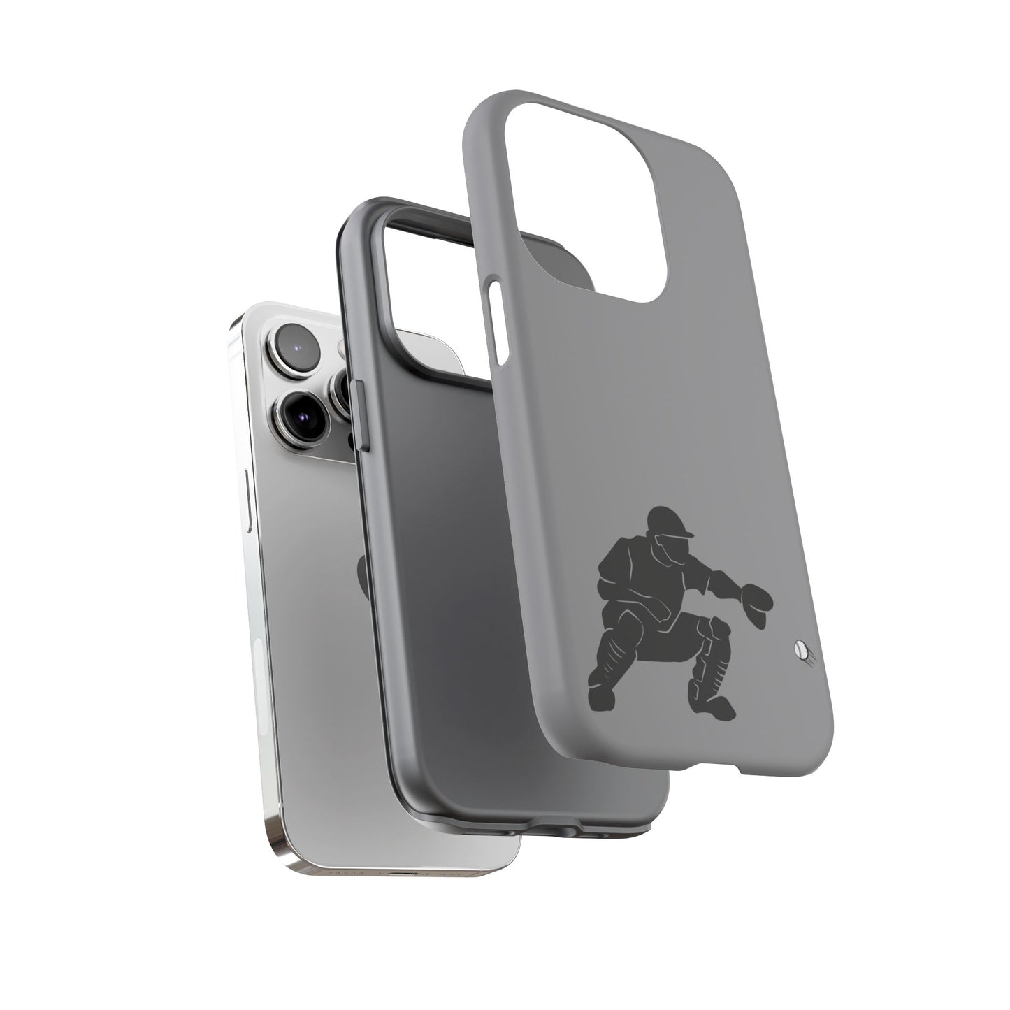 Baseball Catcher Phone Case - Tough Cases, Sports Phone Cover, Great for Athletes, Perfect Gift for Baseball Lovers, Unique Cell Phone Design