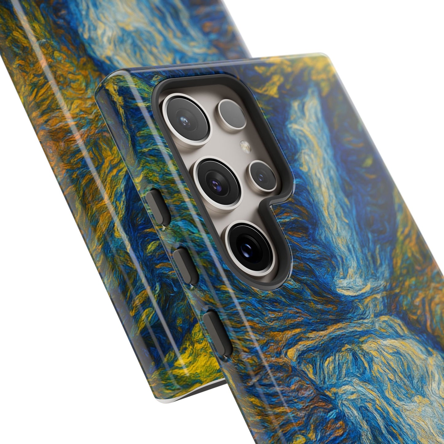 Artistic Phone Case - Waterfall Design, Unique Gift, Phone Accessory, Nature Lover, Original Artwork