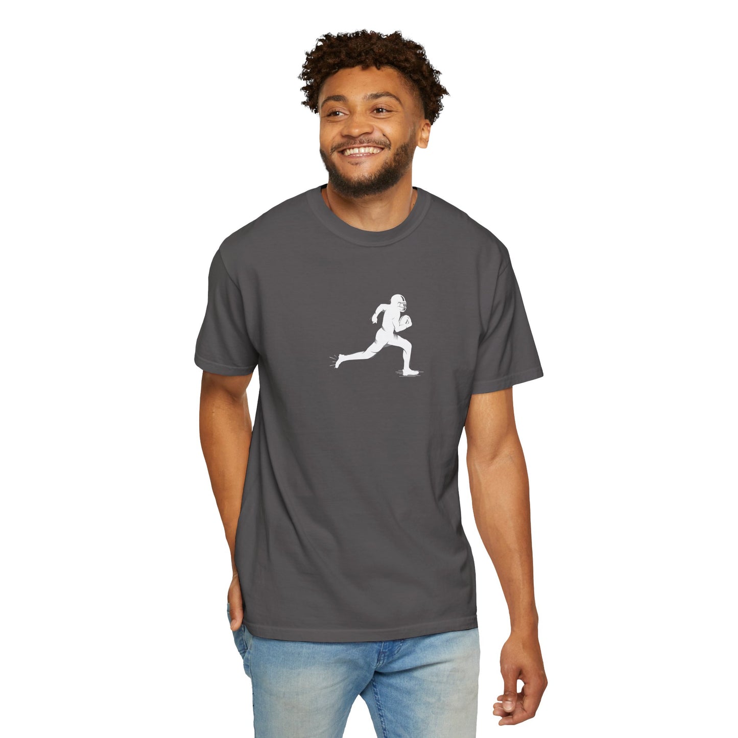 Unisex Football Player T-Shirt | Comfortable Sports Tee, Gift for Runners, Casual Wear, Workout Clothing, Everyday Style