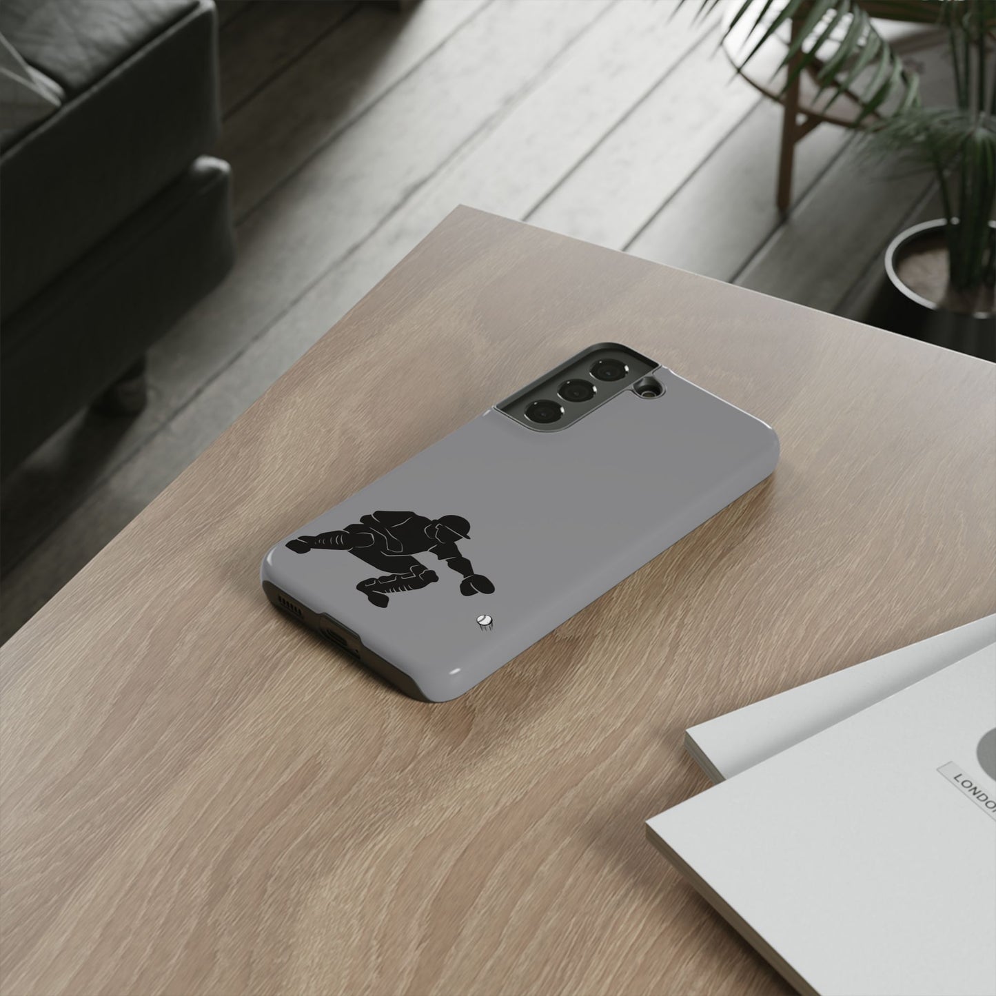 Baseball Catcher Phone Case - Tough Cases, Sports Phone Cover, Great for Athletes, Perfect Gift for Baseball Lovers, Unique Cell Phone Design