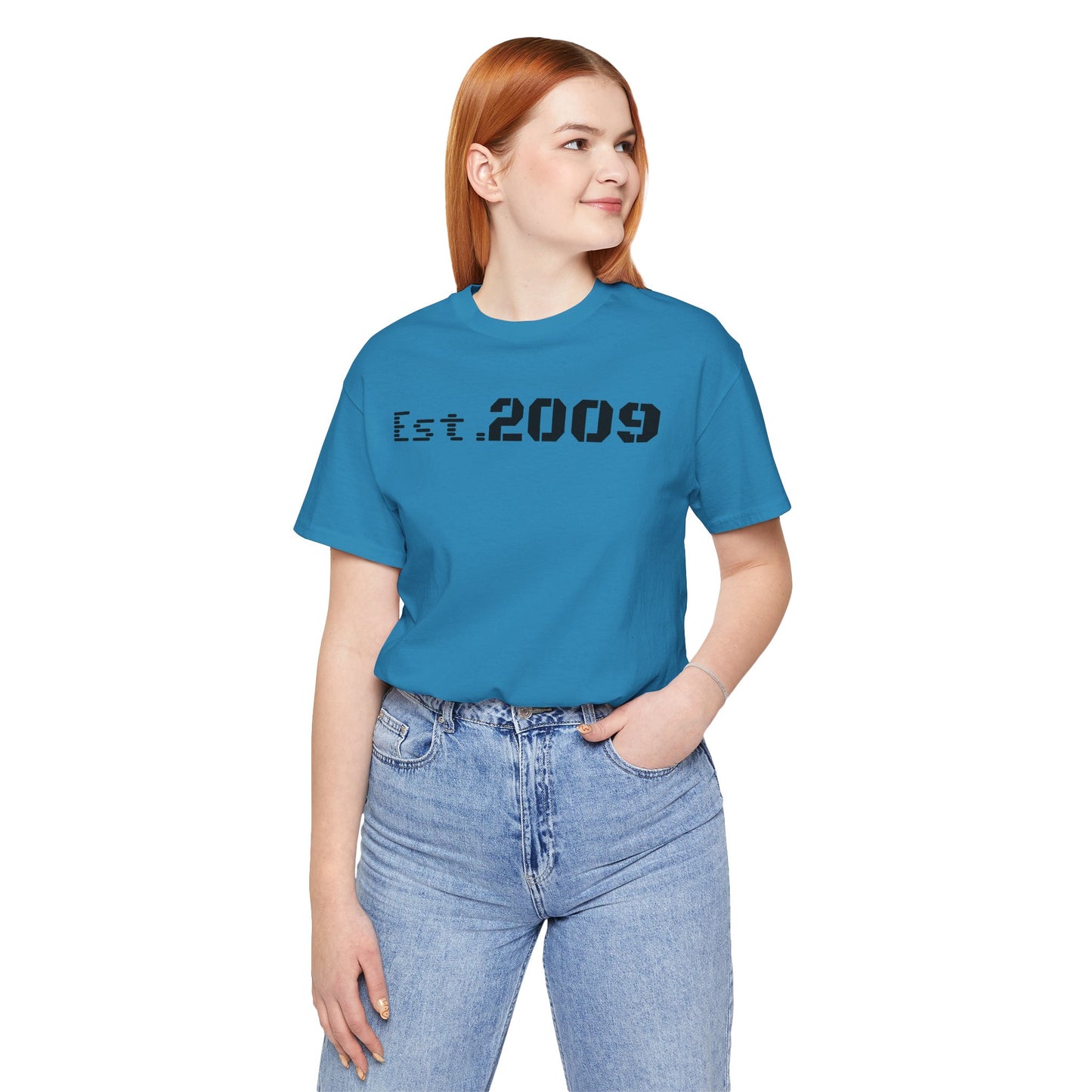 Established 2009 Unisex Tee - Casual Wear, Birthday Gift, Graduation Outfit, Anniversary Shirt, Personalized Fashion