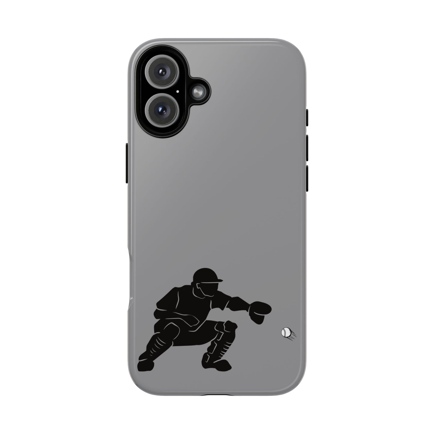 Baseball Catcher Phone Case - Tough Cases, Sports Phone Cover, Great for Athletes, Perfect Gift for Baseball Lovers, Unique Cell Phone Design