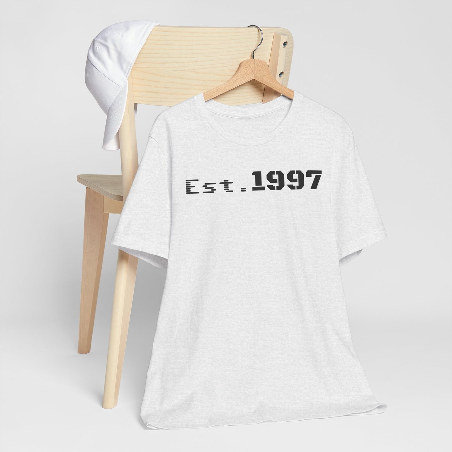 Vintage Est. 1997 Unisex Tee, Gift for Birthdays, Celebrations, Casual Wear, Retro Fashion, Cool Graphic T-Shirt