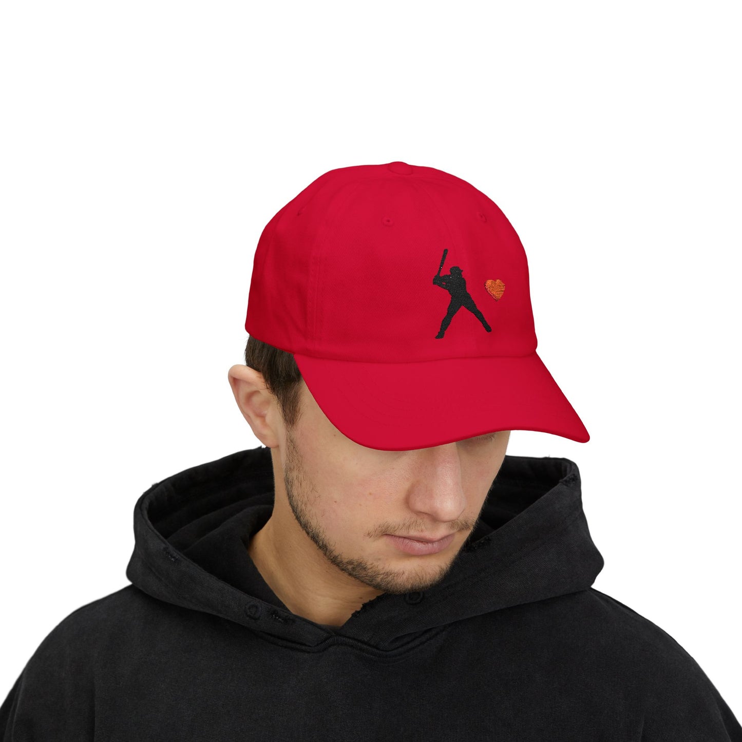 Baseball Love Dad Cap - Perfect Gift for Sports Dads, Father's Day, Casual Wear, Summer Style, Stylish Baseball Hat