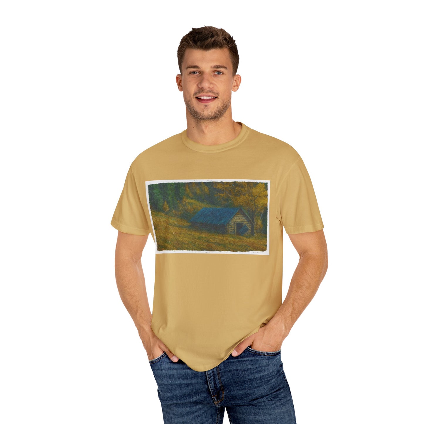Nature-Inspired Unisex T-Shirt | Cozy Autumn Vibe, Perfect for Casual Outings, Gift for Nature Lovers, Outdoor Adventure Tee, Relaxed Fit