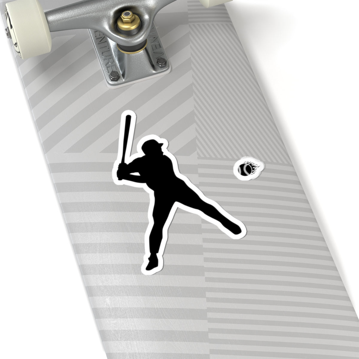 Baseball Kiss-Cut Stickers, Sports Decals, Laptop Stickers, Team Spirit Decor, Fun Gift for Athletes