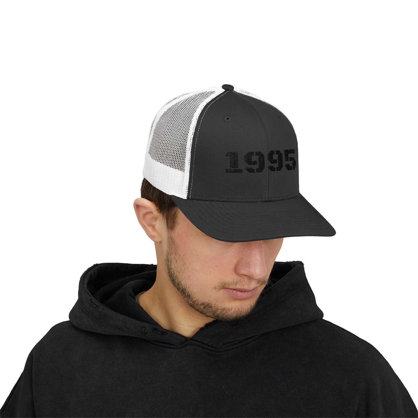 1995 Snapback Trucker Cap, Retro Cap, Vintage Style Hat, Birthday Gift, Casual Wear, 90s Fashion, Unisex Headwear