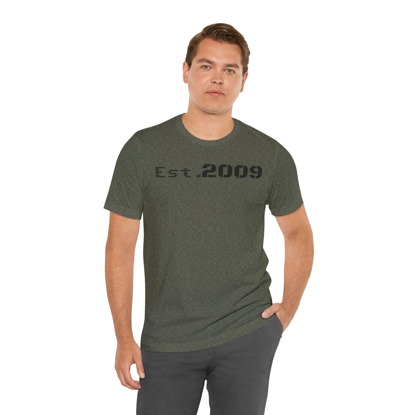 Established 2009 Unisex Tee - Casual Wear, Birthday Gift, Graduation Outfit, Anniversary Shirt, Personalized Fashion