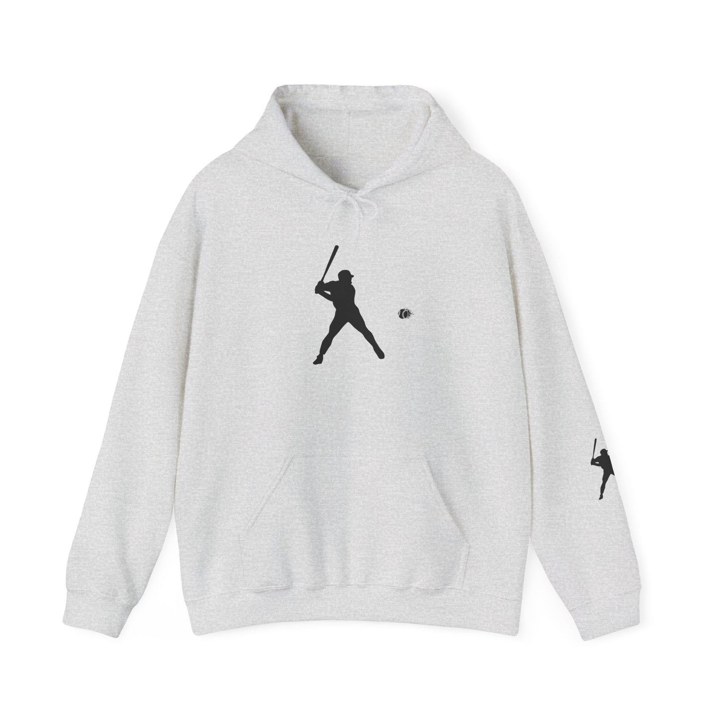 Baseball Themed Unisex Hoodie, Streetwear, Sports Fan Sweatshirt, Gift for Athletes, Casual Wear, Fall Fashion