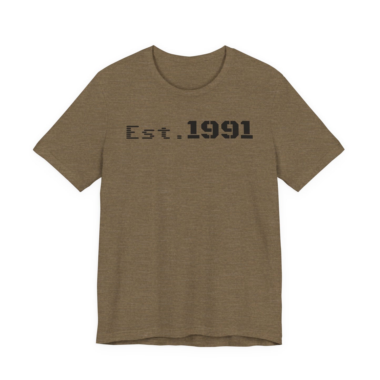 Established 1991 Unisex Jersey Tee | Vintage Anniversary Gift | Casual Wear, Birthday Shirt, Retro Style, Statement Tee, Gift for Him/Her