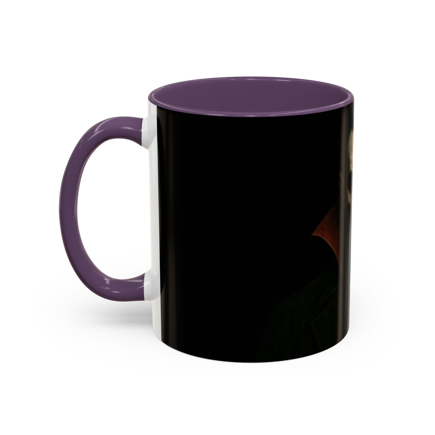 Gothic Dracula Vampire Accent Coffee Mug | Spooky Halloween Gift, Unique Home Decor, Collector's Mug, Coffee Lover's Gift