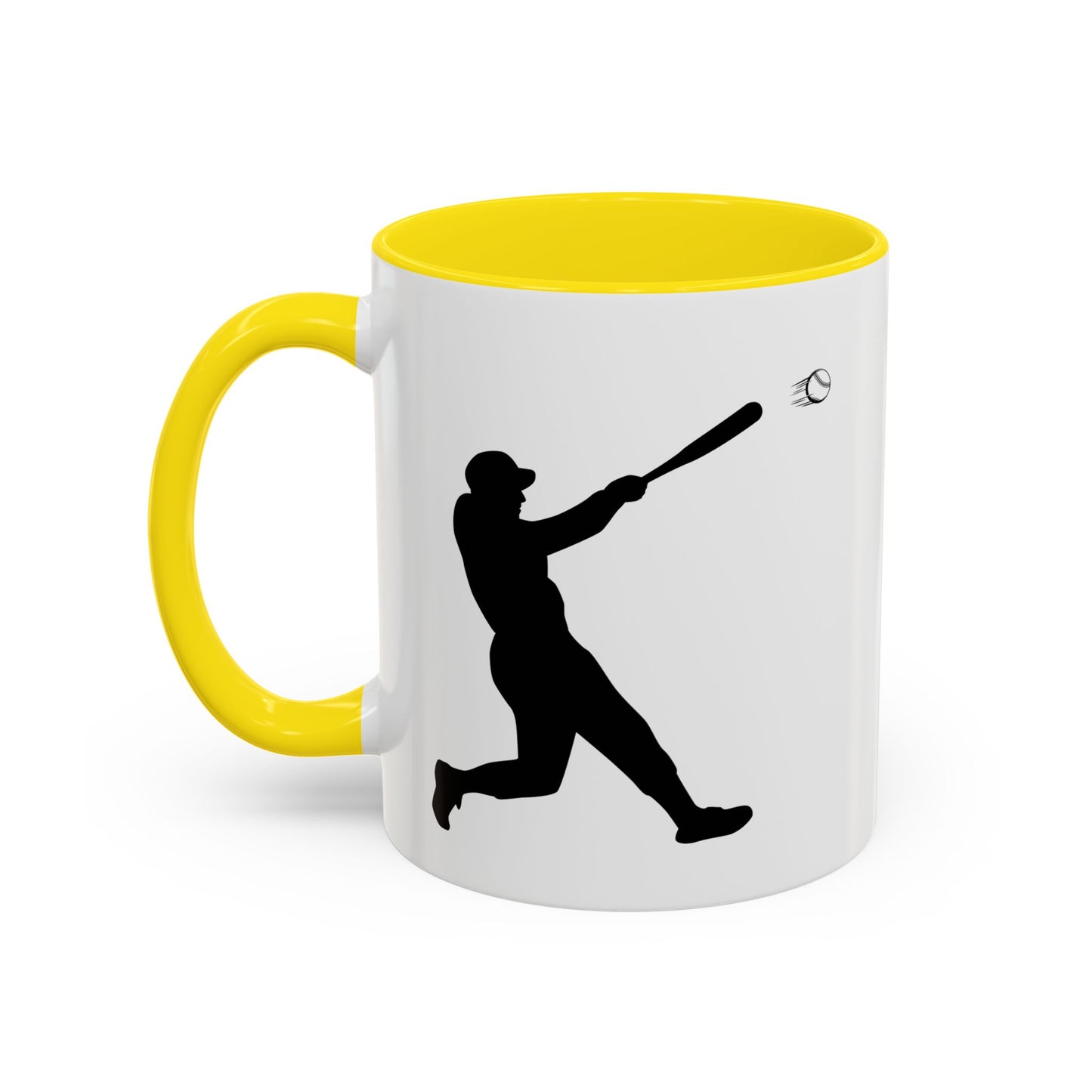 Baseball Player Accent Coffee Mug, Sports Gift, Baseball Lover Mug, Unique Coffee Cup, Personalized Sports Mug