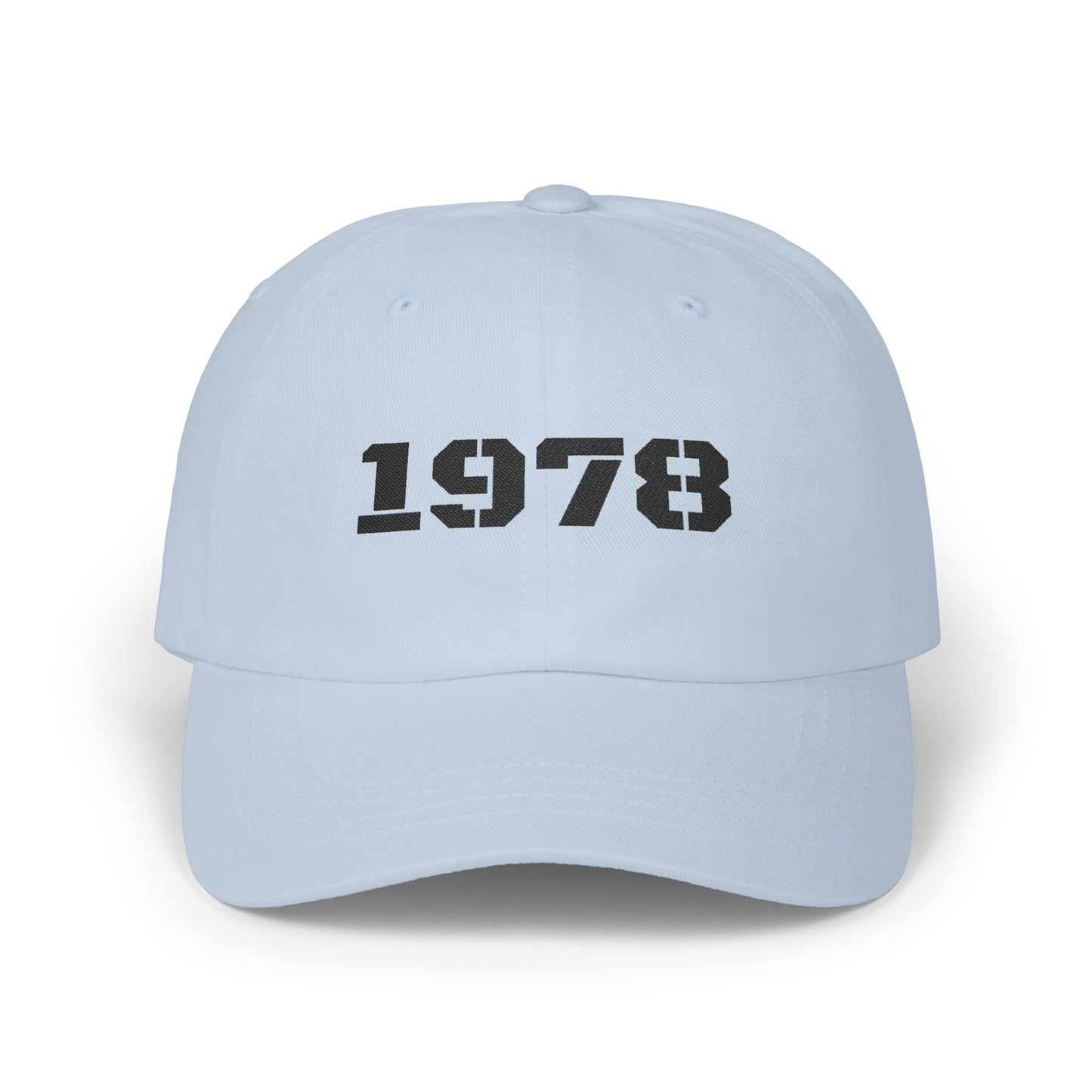 Vintage 1978 Dad Cap, Classic Cap for Fathers, Gift for Dad, Father's Day, Casual Style, Adjustable Hat