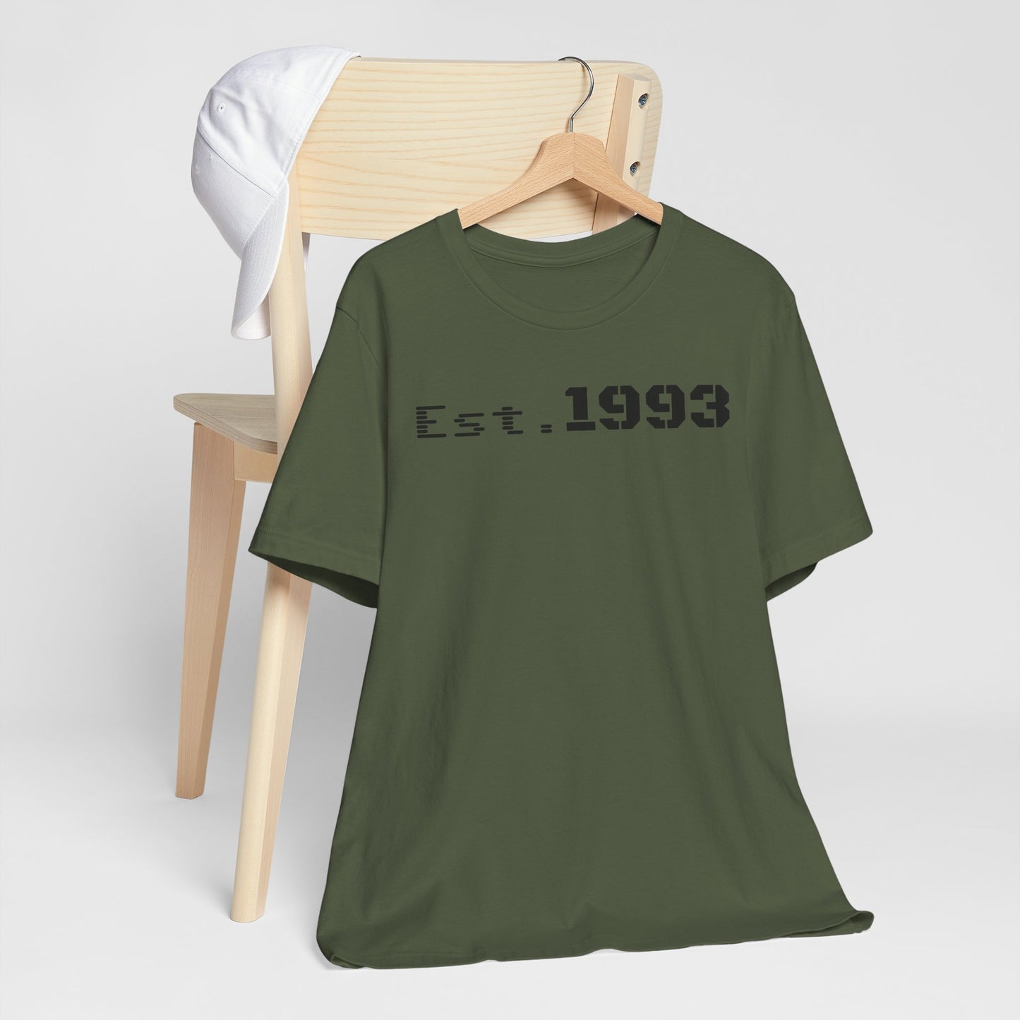 Est. 1993 Unisex Short Sleeve Tee - Perfect for Birthdays, Nostalgia, Casual Wear, Gifts, and Celebrations
