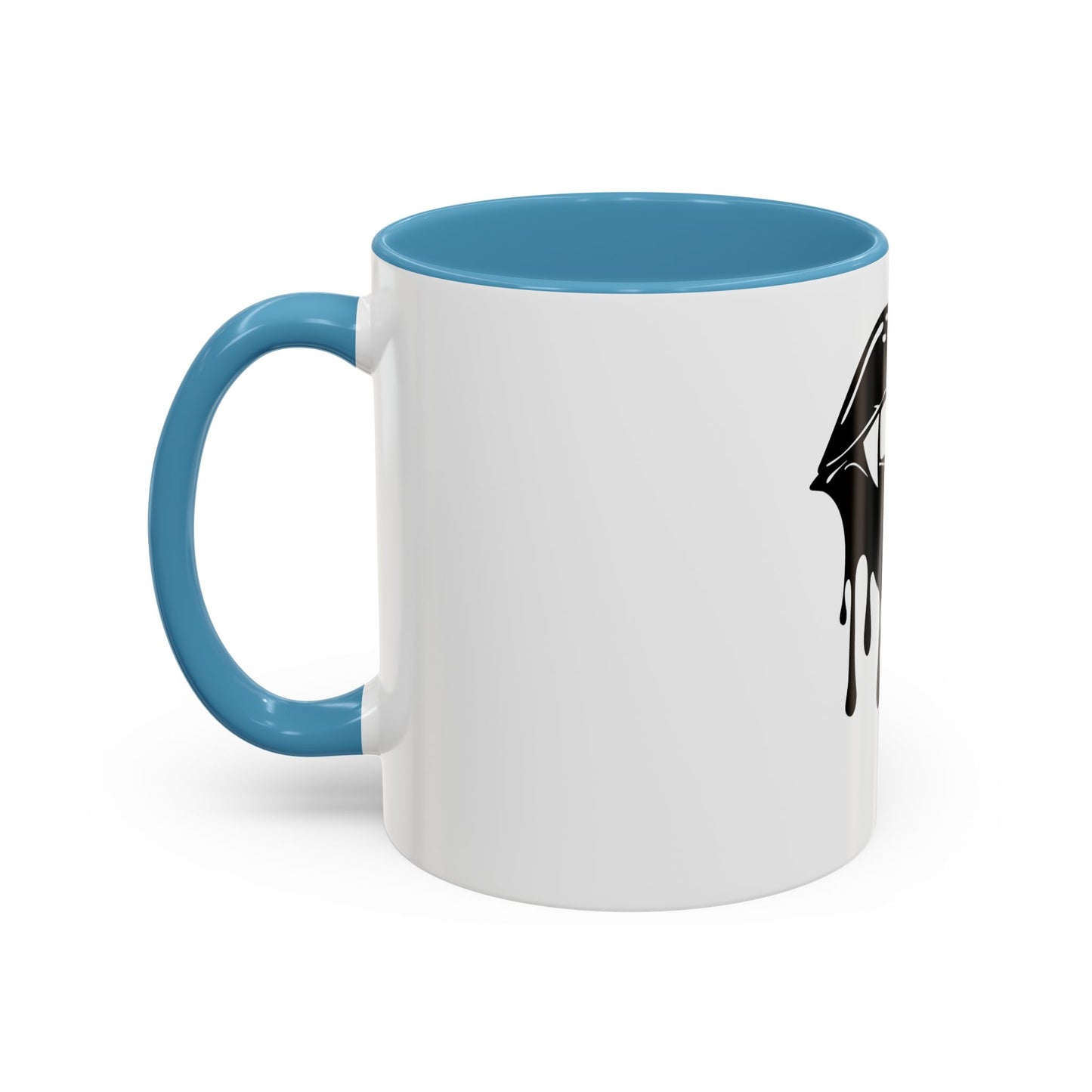 Vampire Lip Accent Coffee Mug - 11oz & 15oz - Unique Halloween Gift