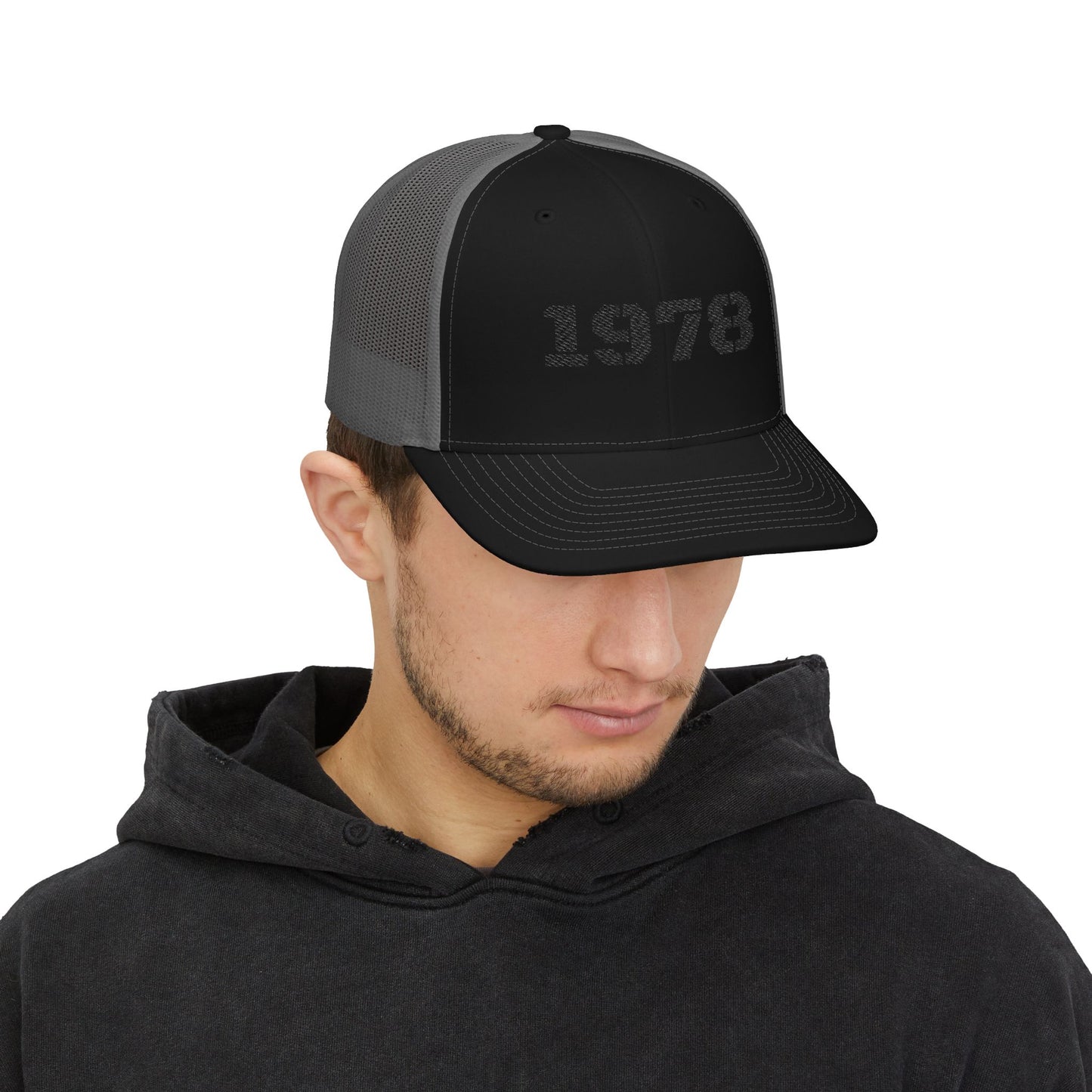 Custom Embroidered Snapback Trucker Cap | Birthday Gift, Fashion Accessory, Casual Wear, Unisex Gift, Vintage Style Hat