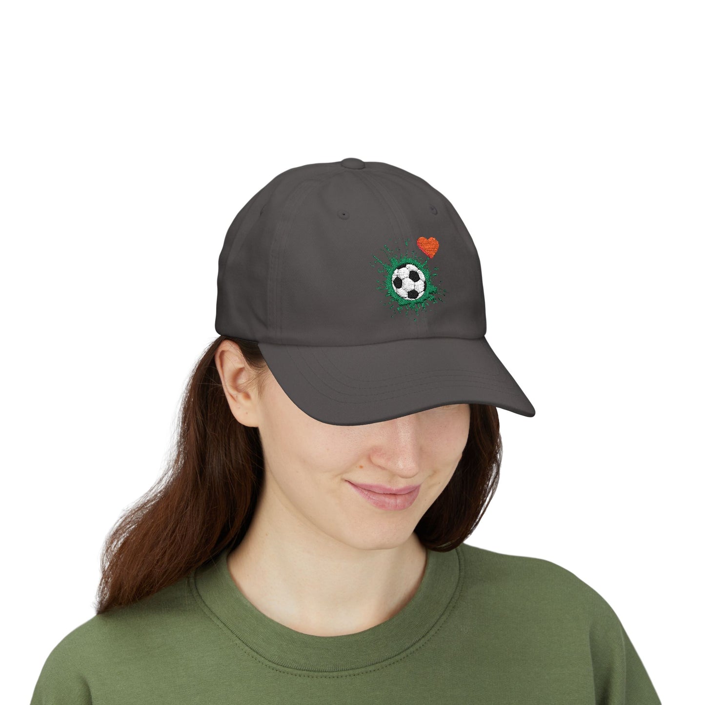 Soccer Love Dad Cap | Perfect Gift for Sports Lovers, Father's Day, Outdoor Events, Casual Wear, Adjustable Cap
