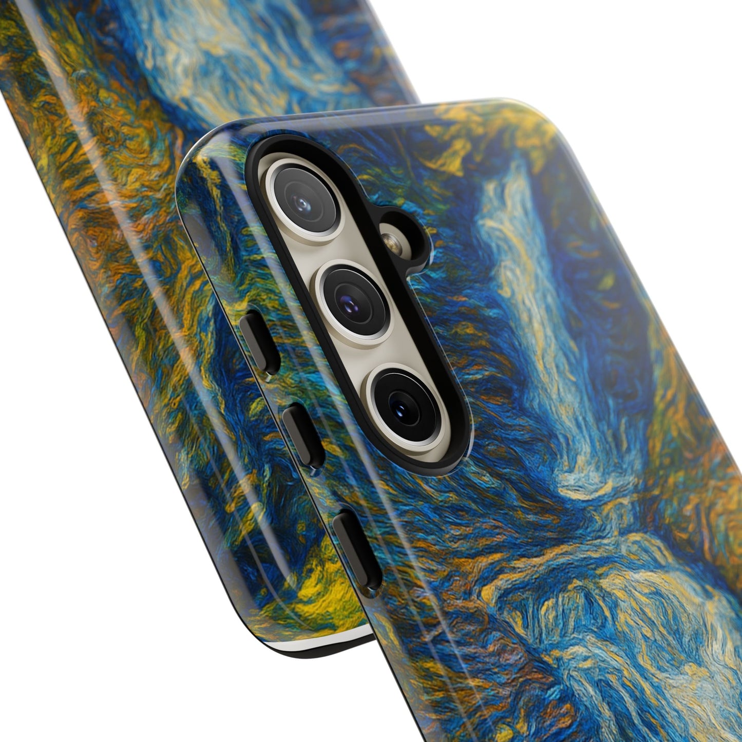 Artistic Phone Case - Waterfall Design, Unique Gift, Phone Accessory, Nature Lover, Original Artwork