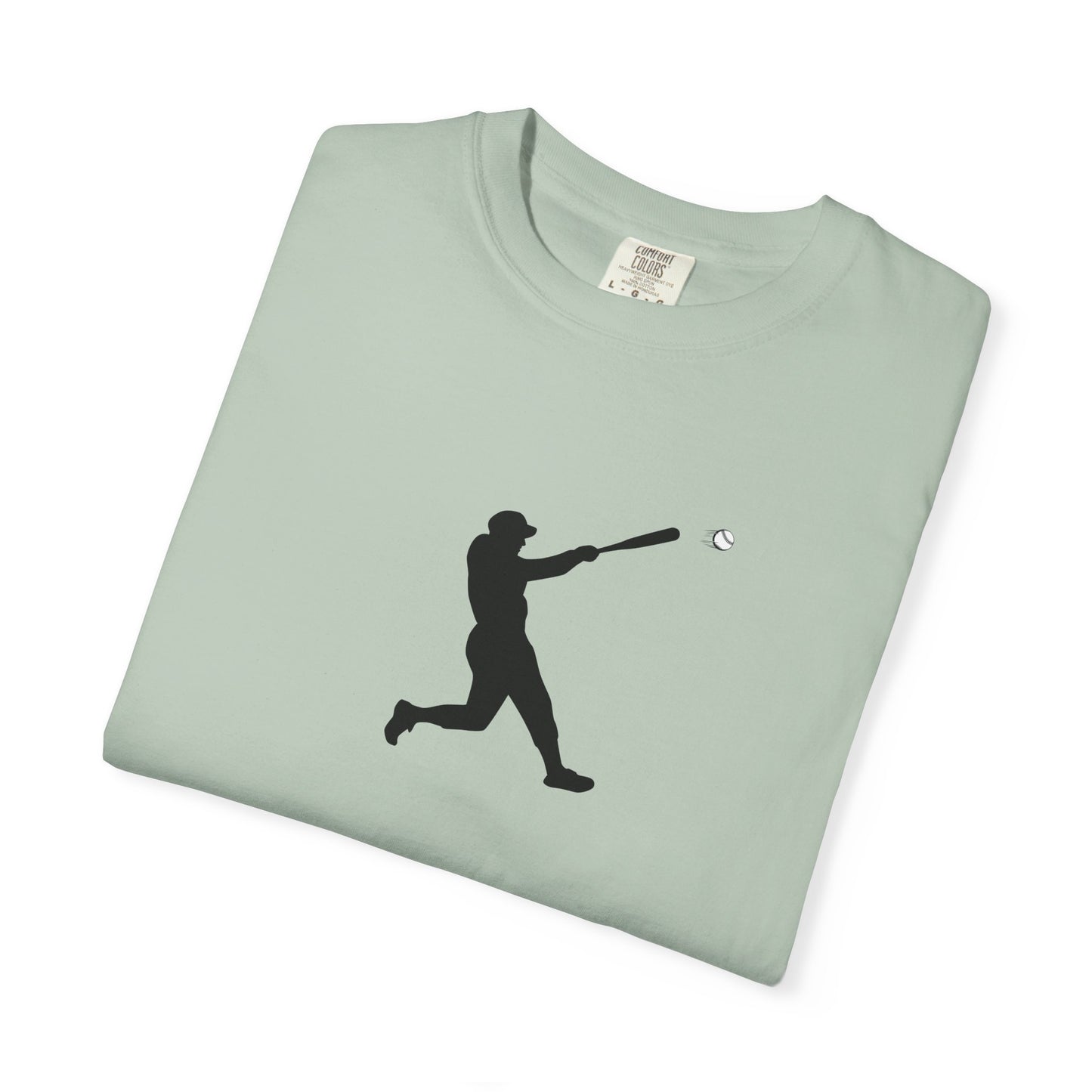 Sporty Garment-Dyed T-Shirt for Baseball Lovers, Casual Tee, Unisex Sports Shirt, Perfect Gift for Athletes, Outdoor Activities