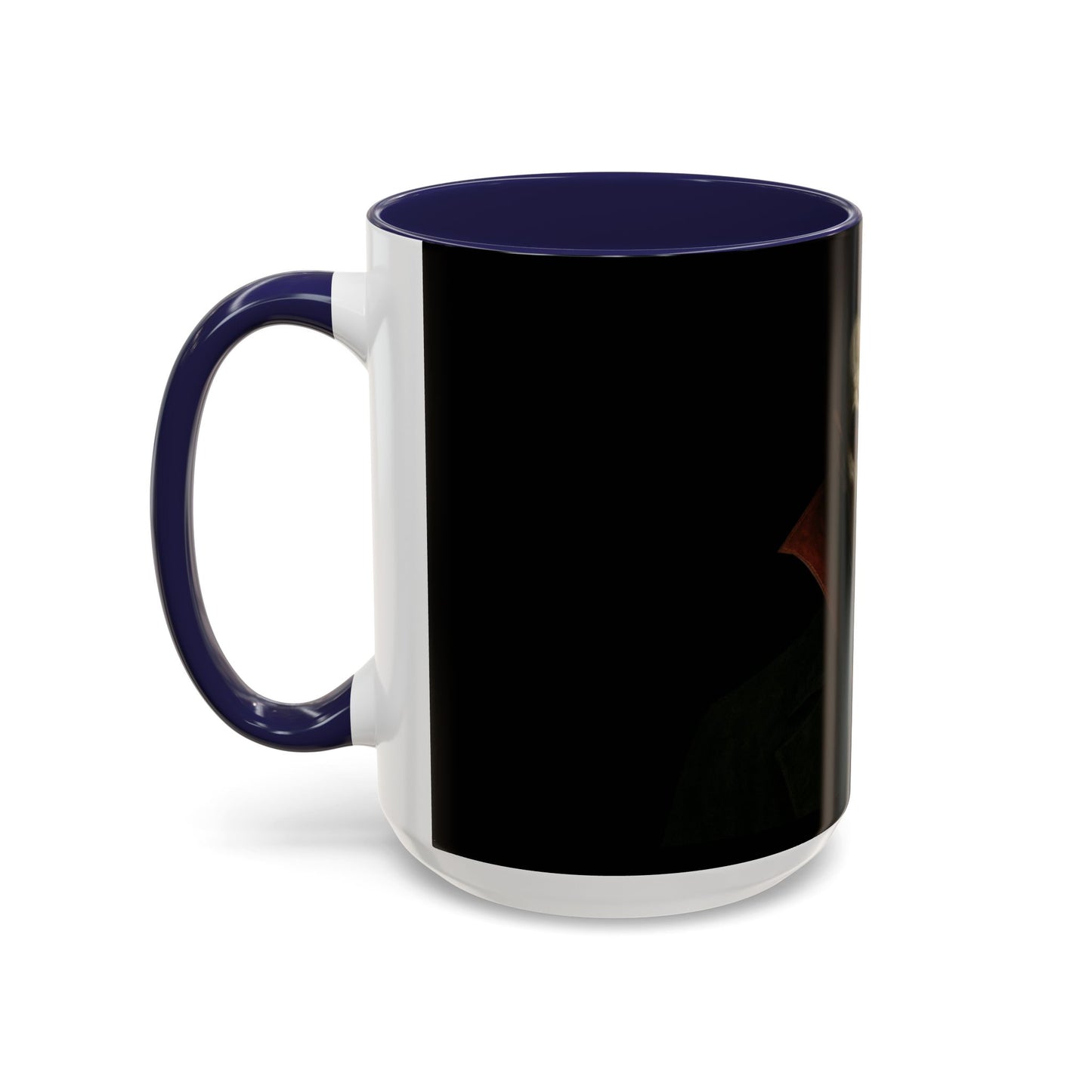 Gothic Dracula Vampire Accent Coffee Mug | Spooky Halloween Gift, Unique Home Decor, Collector's Mug, Coffee Lover's Gift