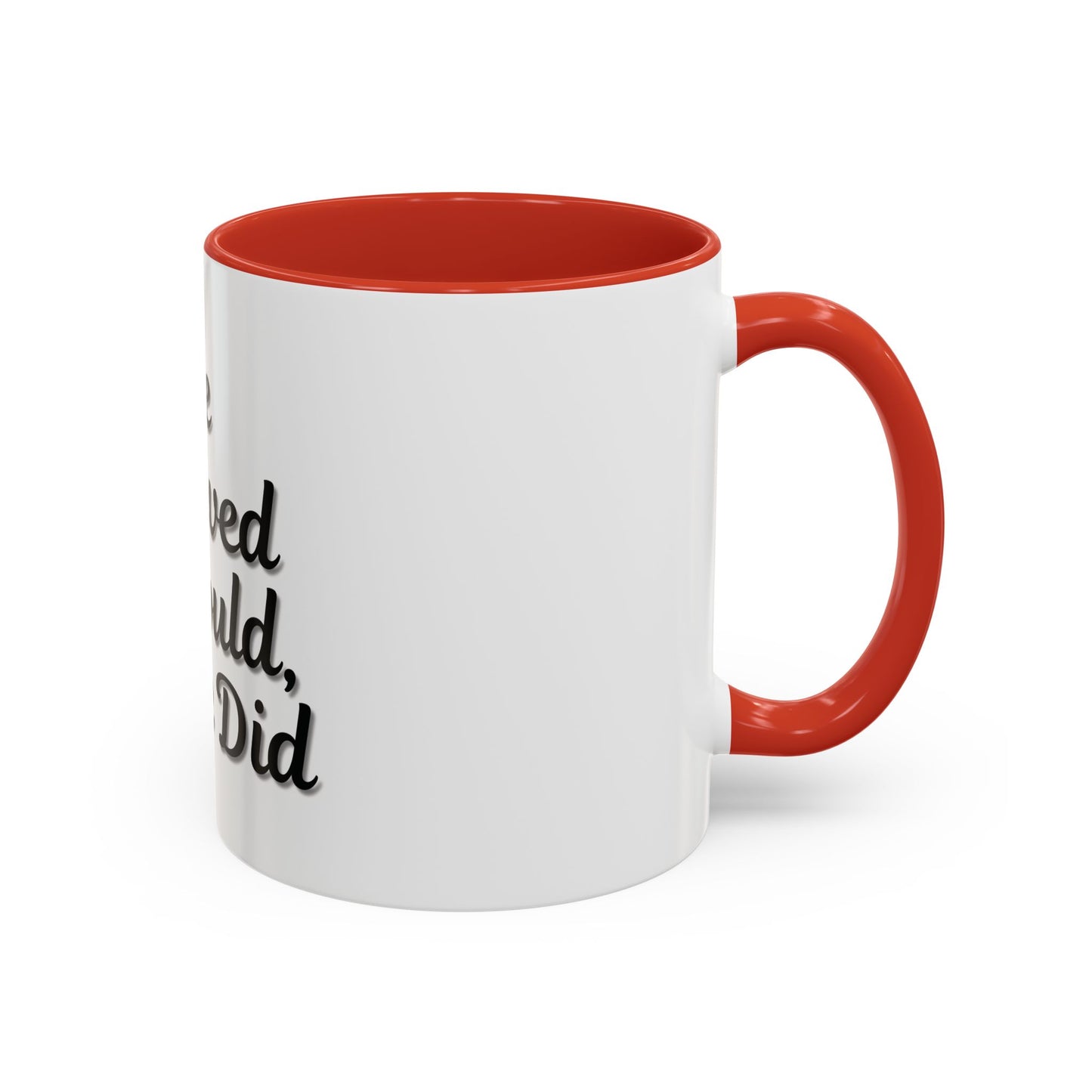 Inspirational Accent Coffee Mug - 'He Believed He Could, So He Did' - Perfect Gift for Motivational Moments