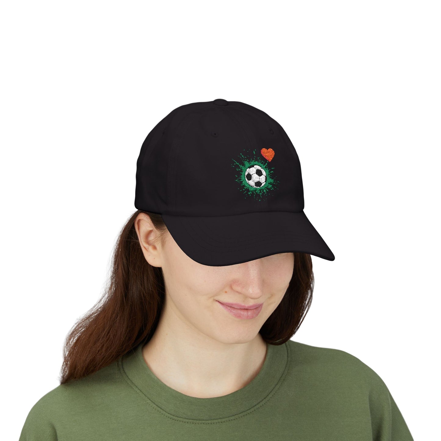 Soccer Love Dad Cap | Perfect Gift for Sports Lovers, Father's Day, Outdoor Events, Casual Wear, Adjustable Cap